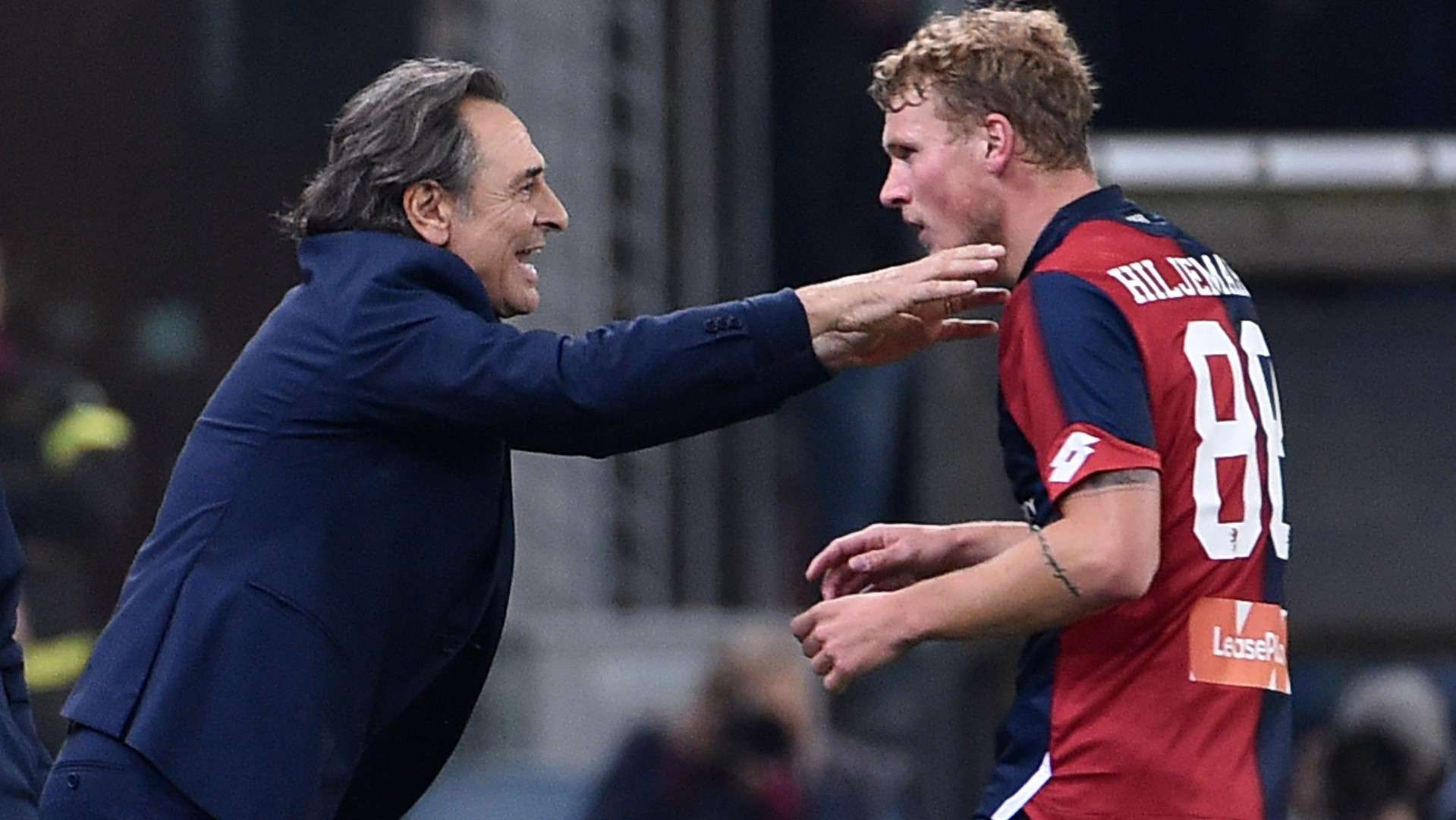 Genoa Oscar Hiljemark Cesare Prandelli Serie A