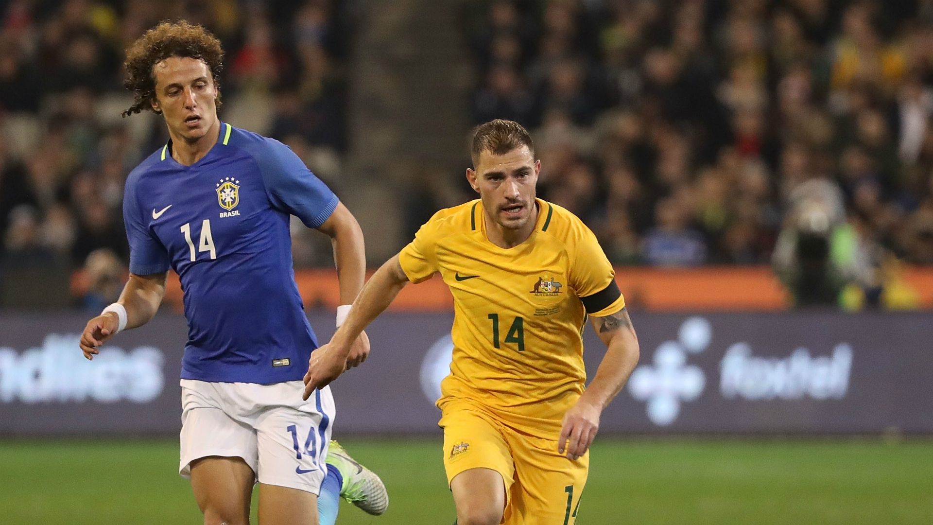 James Troisi Australia v Brazil Friendly 13062017