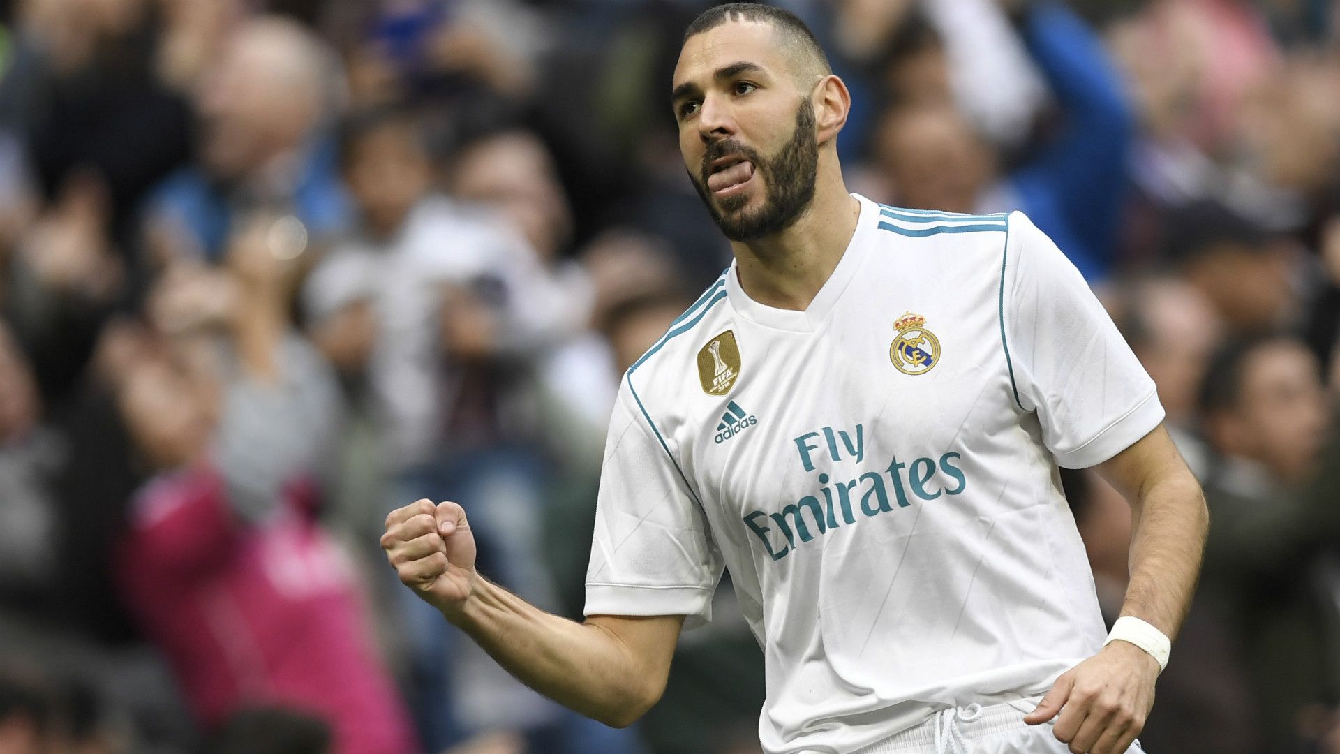 Benzema Malaga Real Madrid LaLiga