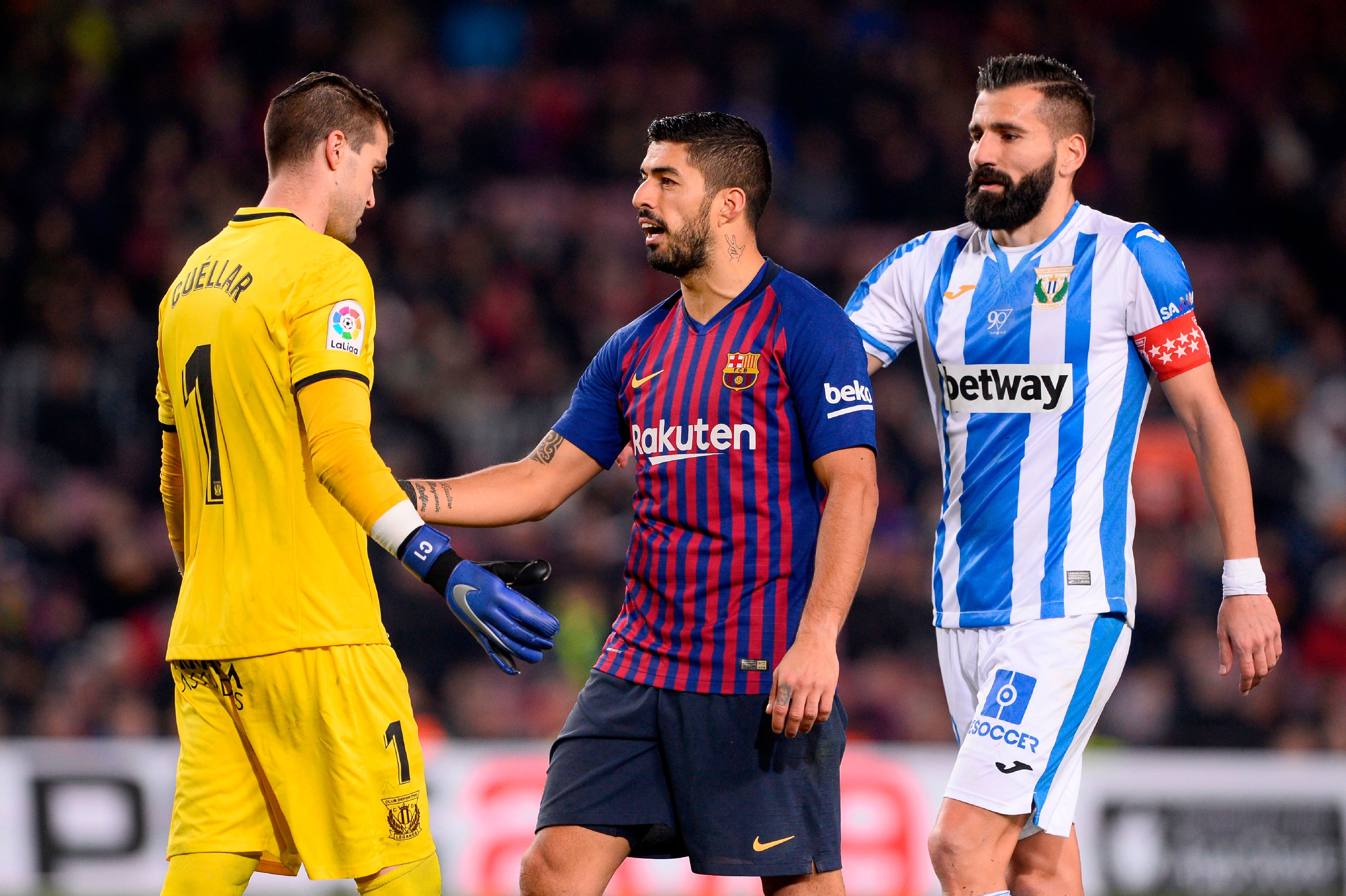 Luis Suarez Cuellar Siovas Barcelona Leganes