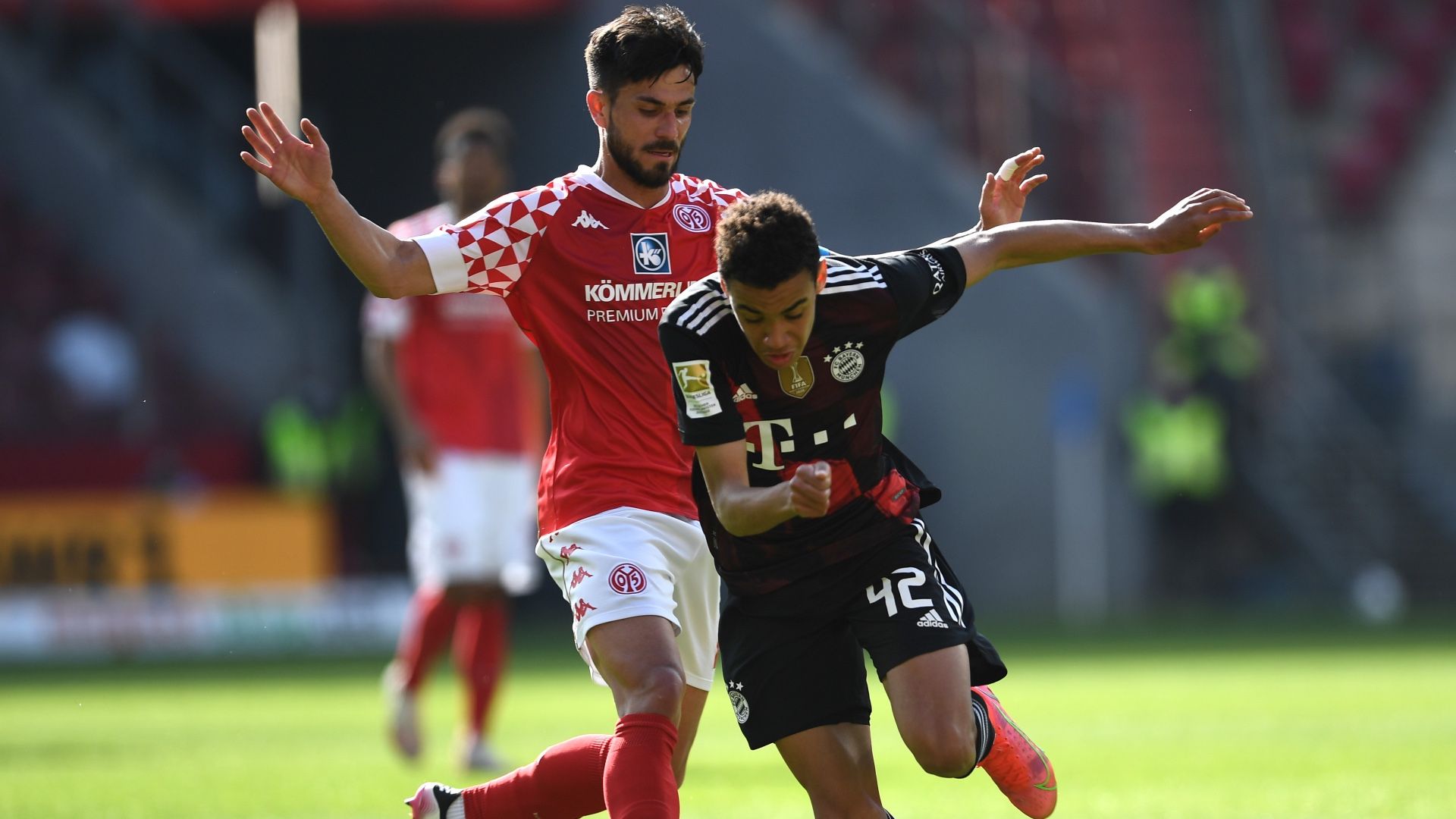 Danny Latza Jamal Musiala Mainz 05 Bayern Munchen Bundesliga 24042021