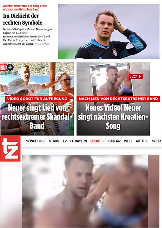 마누엘 노이어 독일 언론 캡처