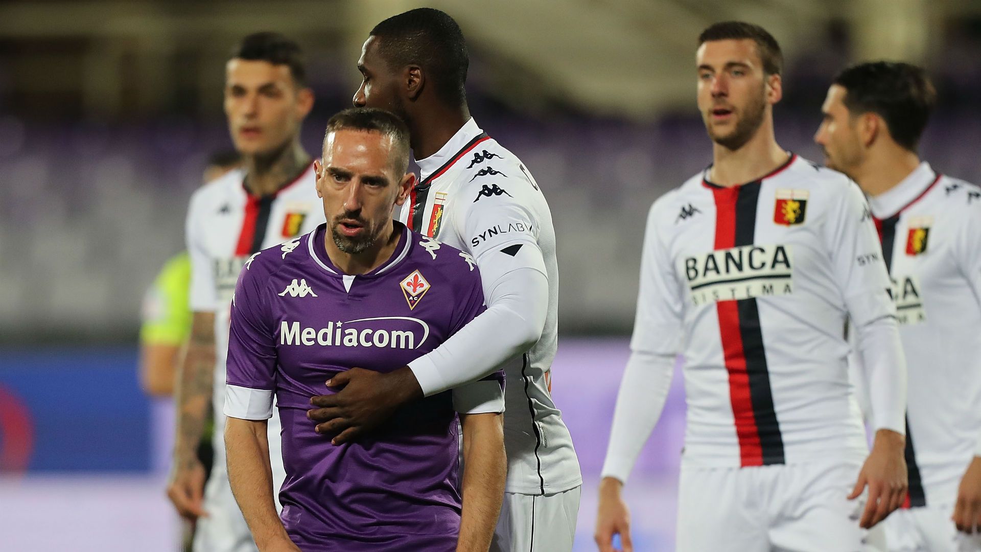 Franck Ribery Fiorentina Genoa