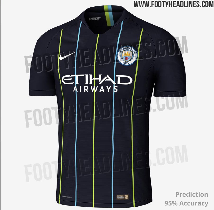 Predicted Manchester City Jersey 2018/19
