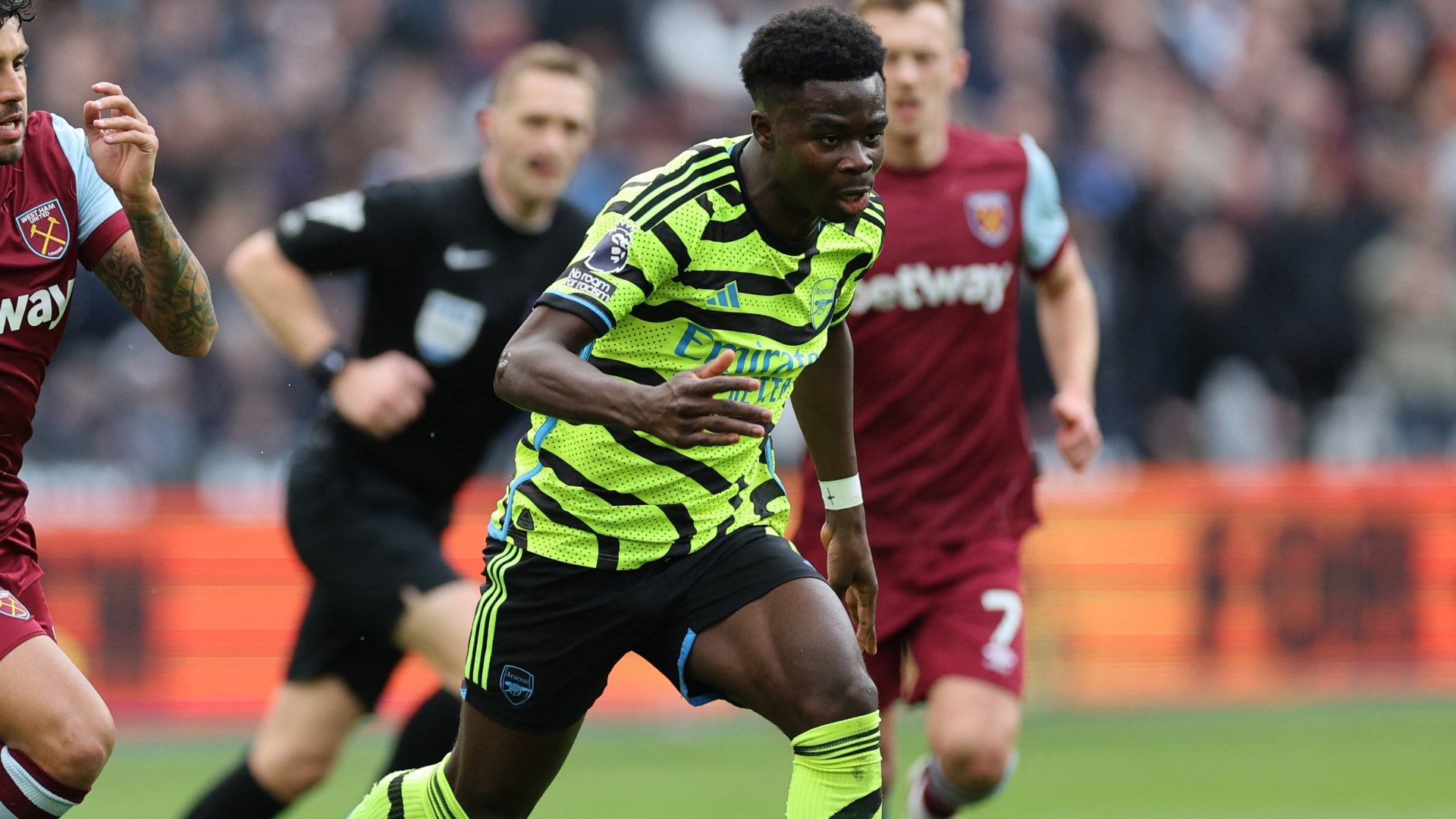 Bukayo Saka Arsenal 2023-24