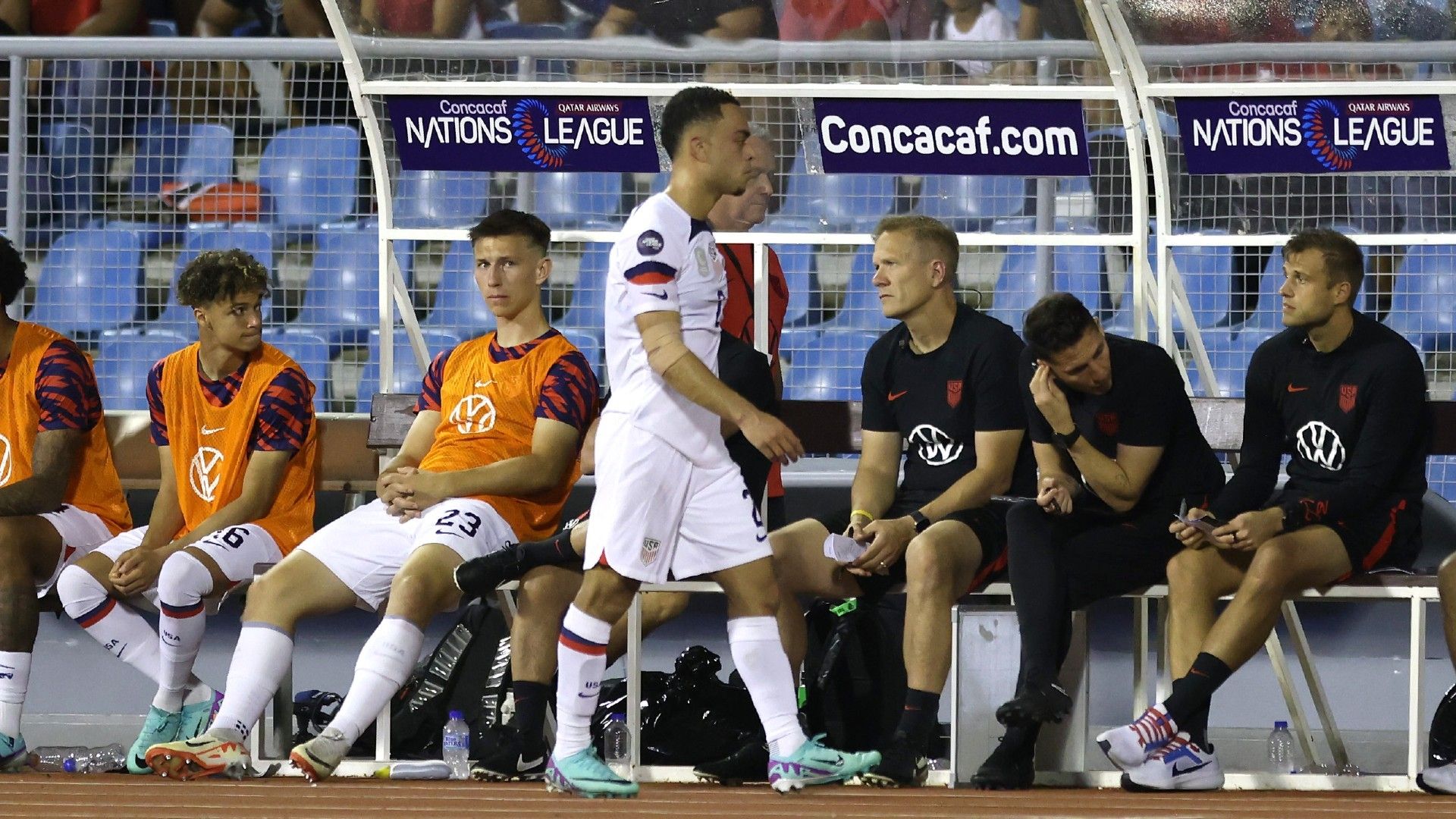 Dest USMNT 2023 sent off