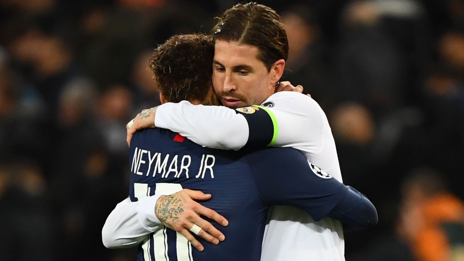 Sergio Ramos Neymar PSG Real Madrid 2019