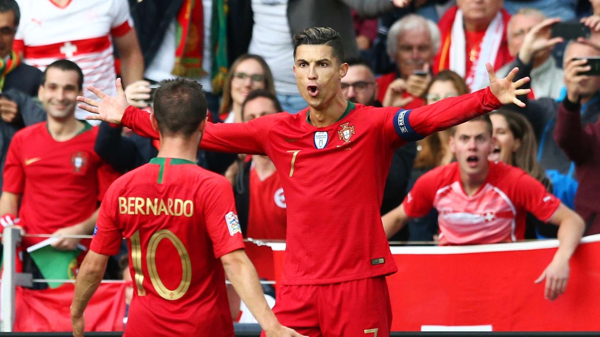 Cristiano Ronaldo, Bernardo Silva, Portugal