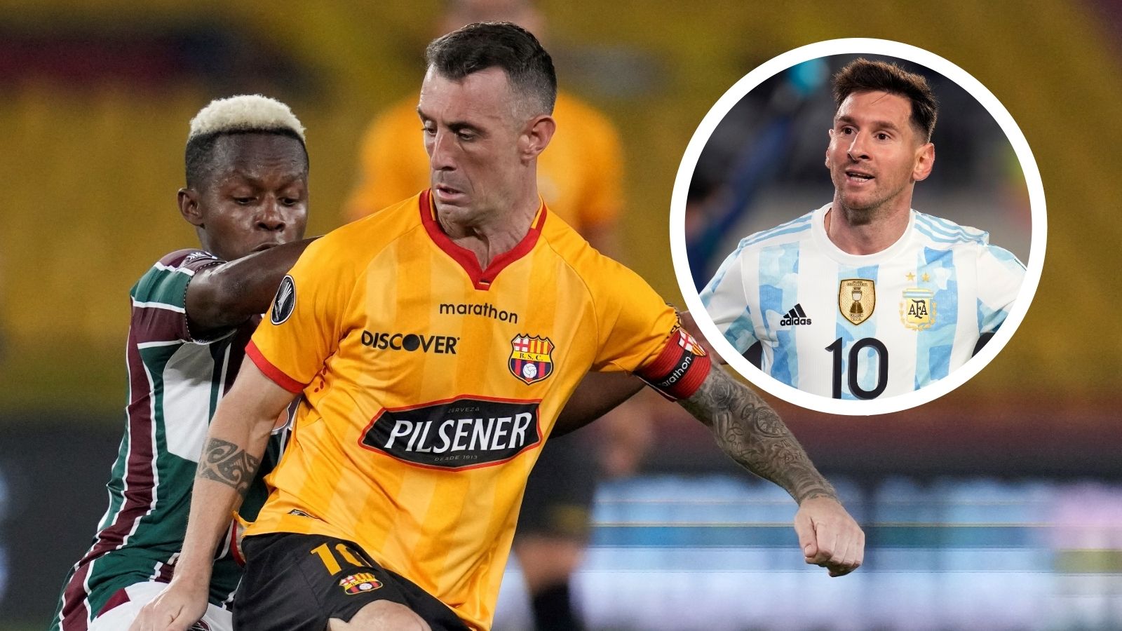 Damian Diaz Lionel Messi Barcelona Argentina GFX