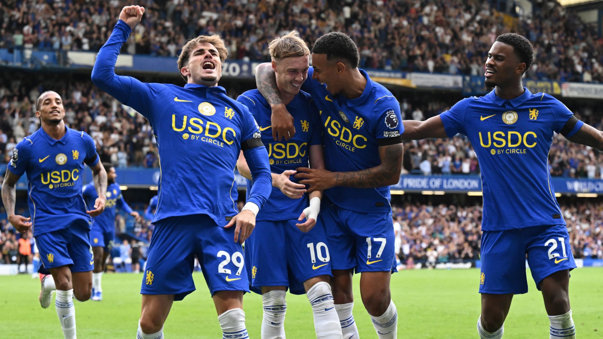 Chelsea goal 2026-27 Cole Palmer Morgan Rogers
