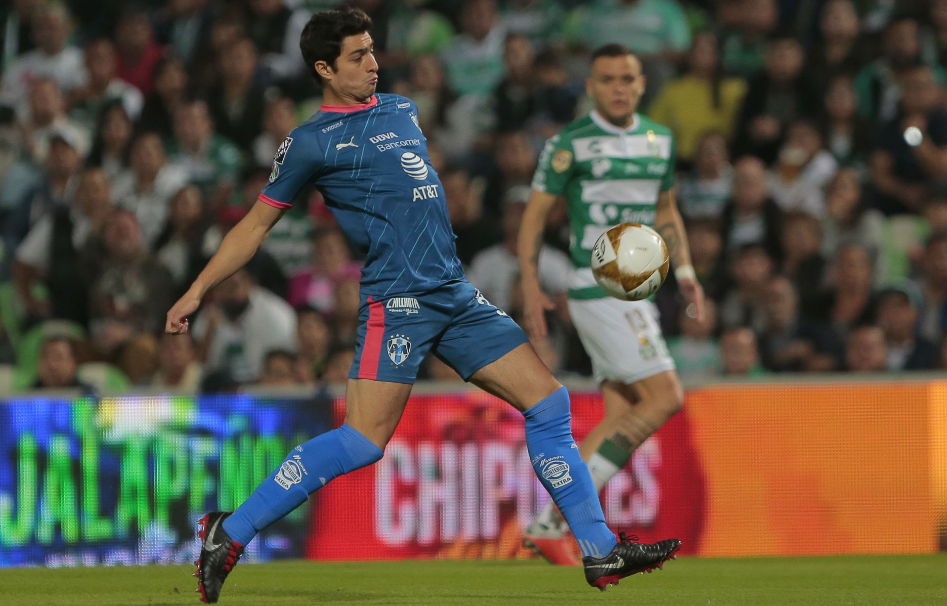 Santos Monterrey Stefan Medina Jonathan Rodríguez