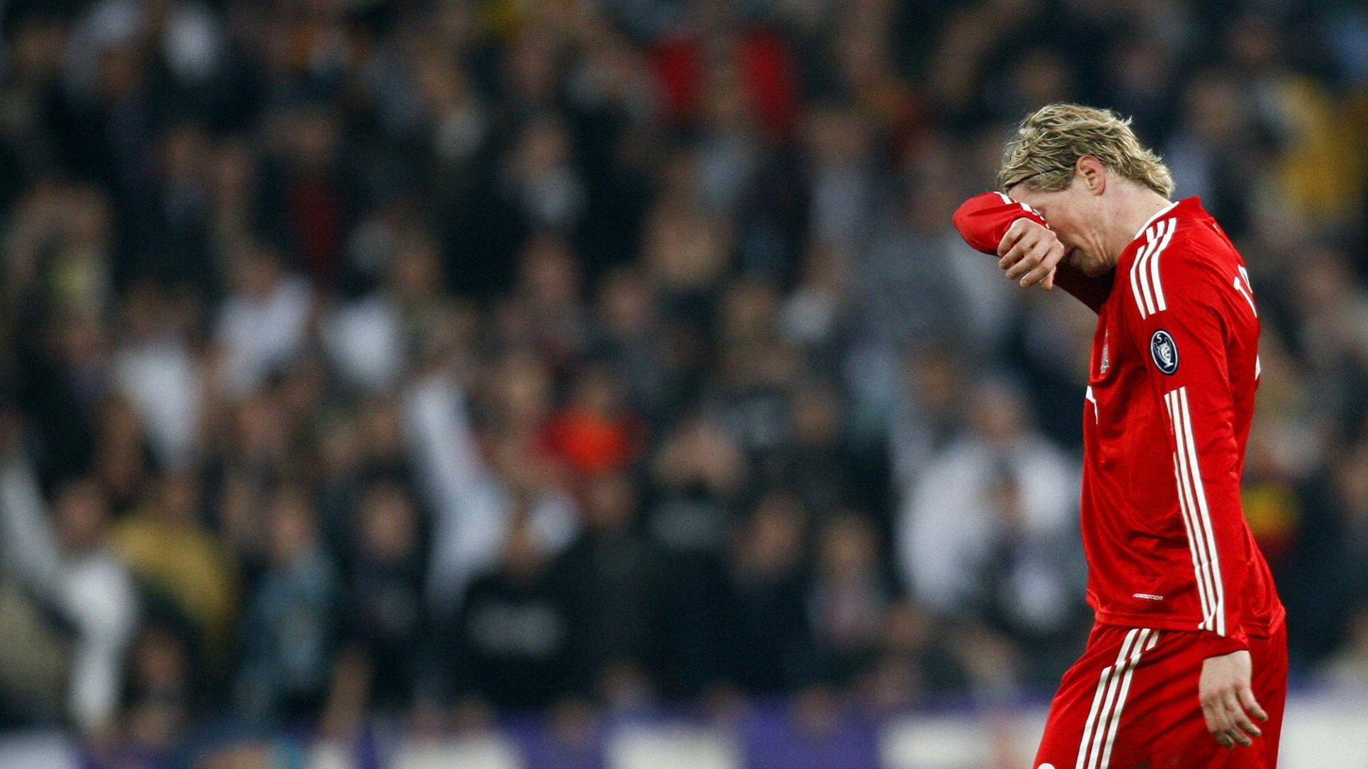 Fernando Torres Liverpool Champions League 2009