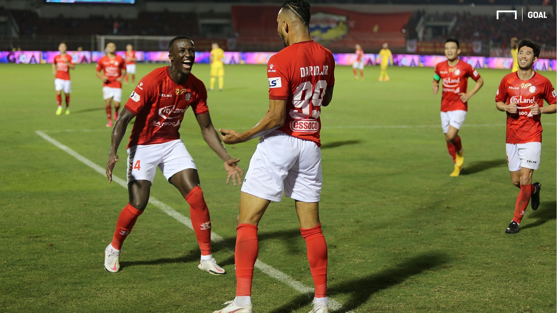 Da Silva Dario Diakite Pape Ho Chi Minh City vs Hong Linh Ha Tinh 2021 V.League 24012021