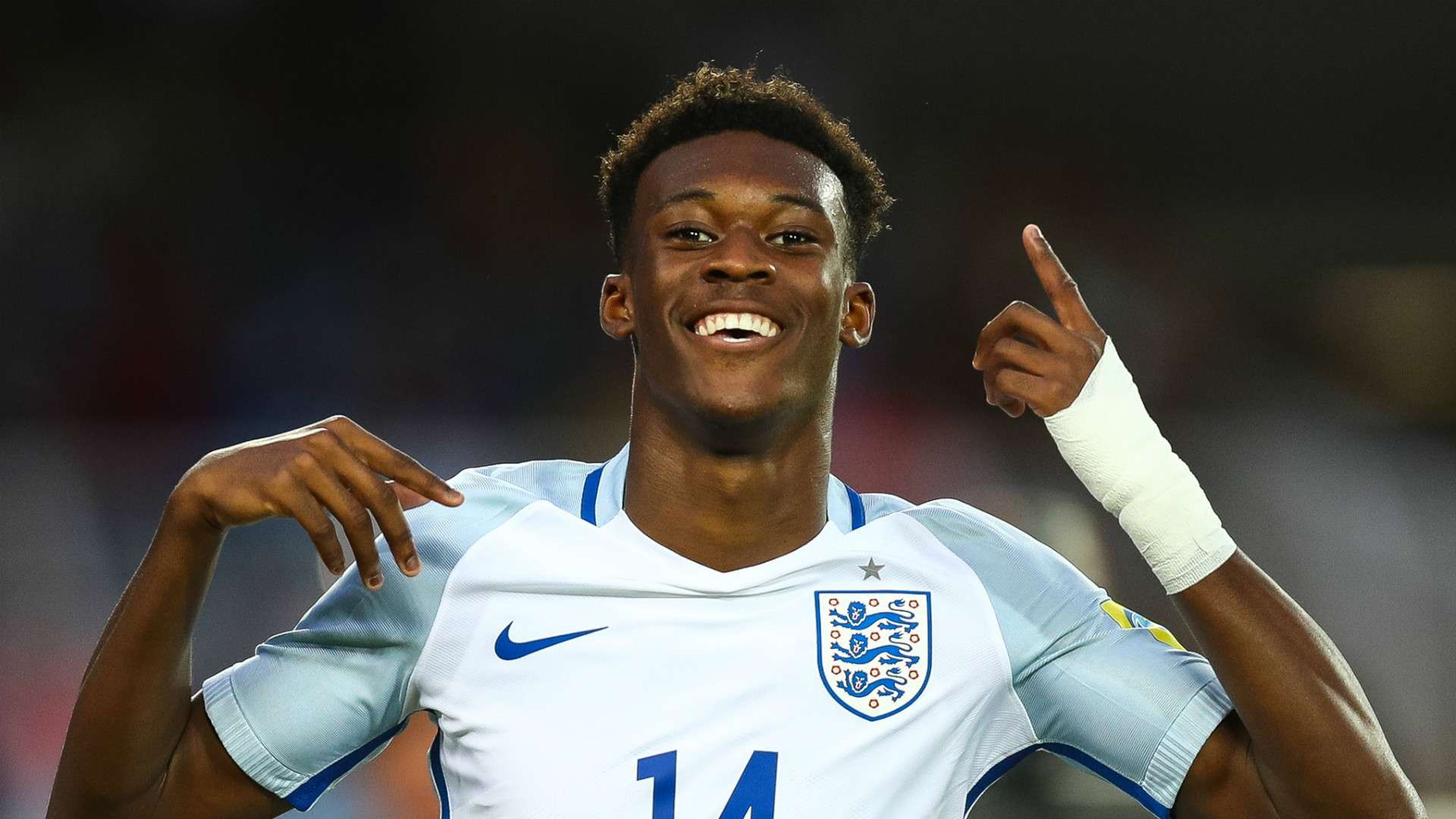 Callum Hudson-Odoi England U17