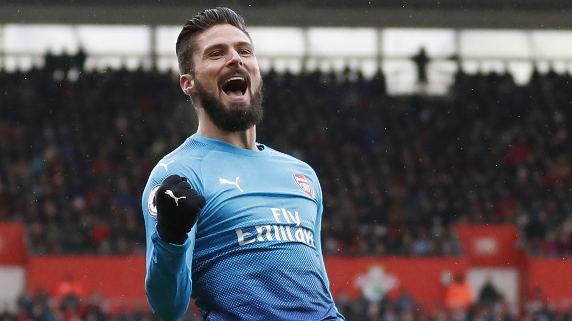 Olivier Giroud Arsenal Southampton