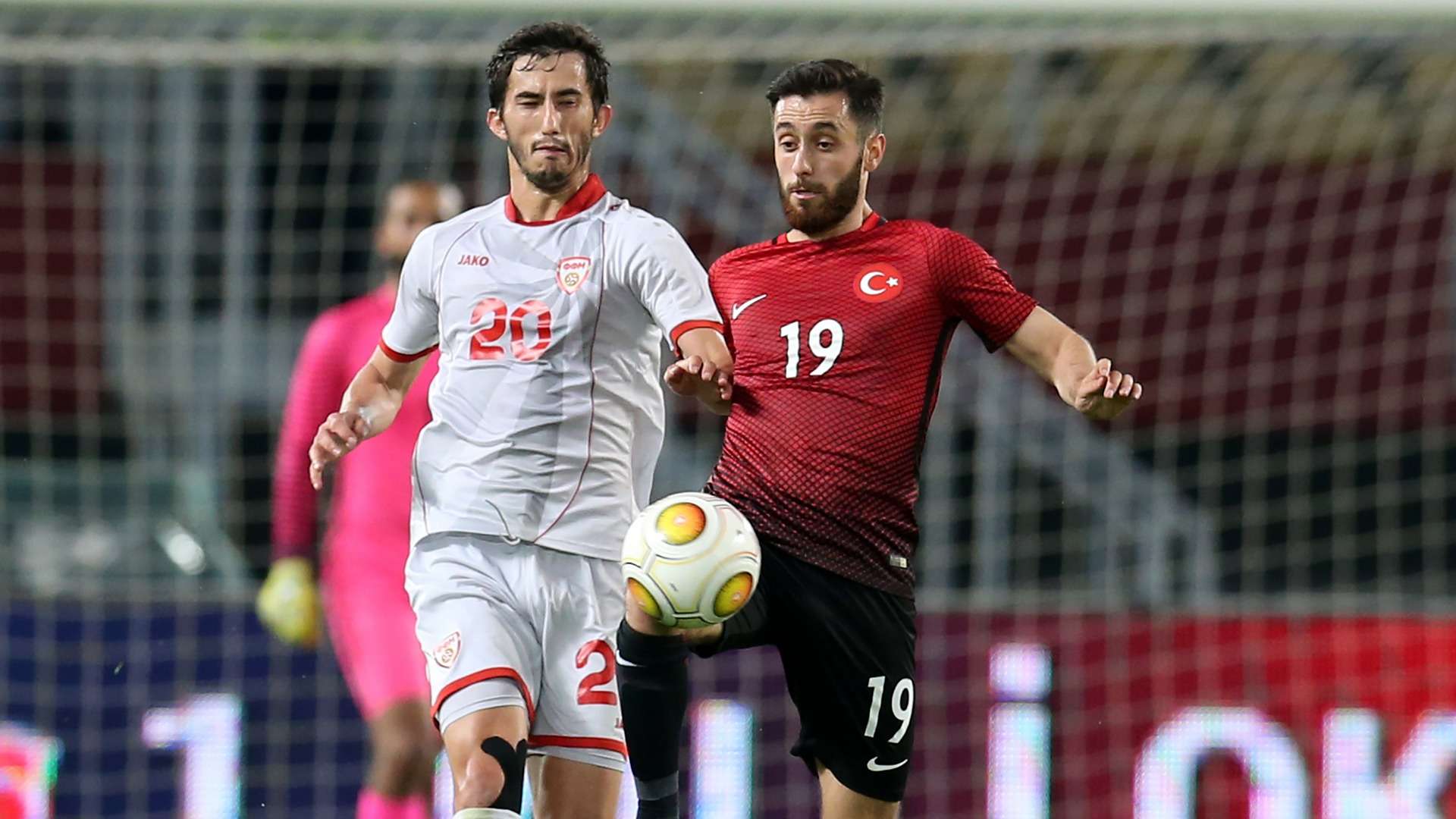 Stefan Spirovski Yunus Malli Macedonia Turkey Friendly 06052017