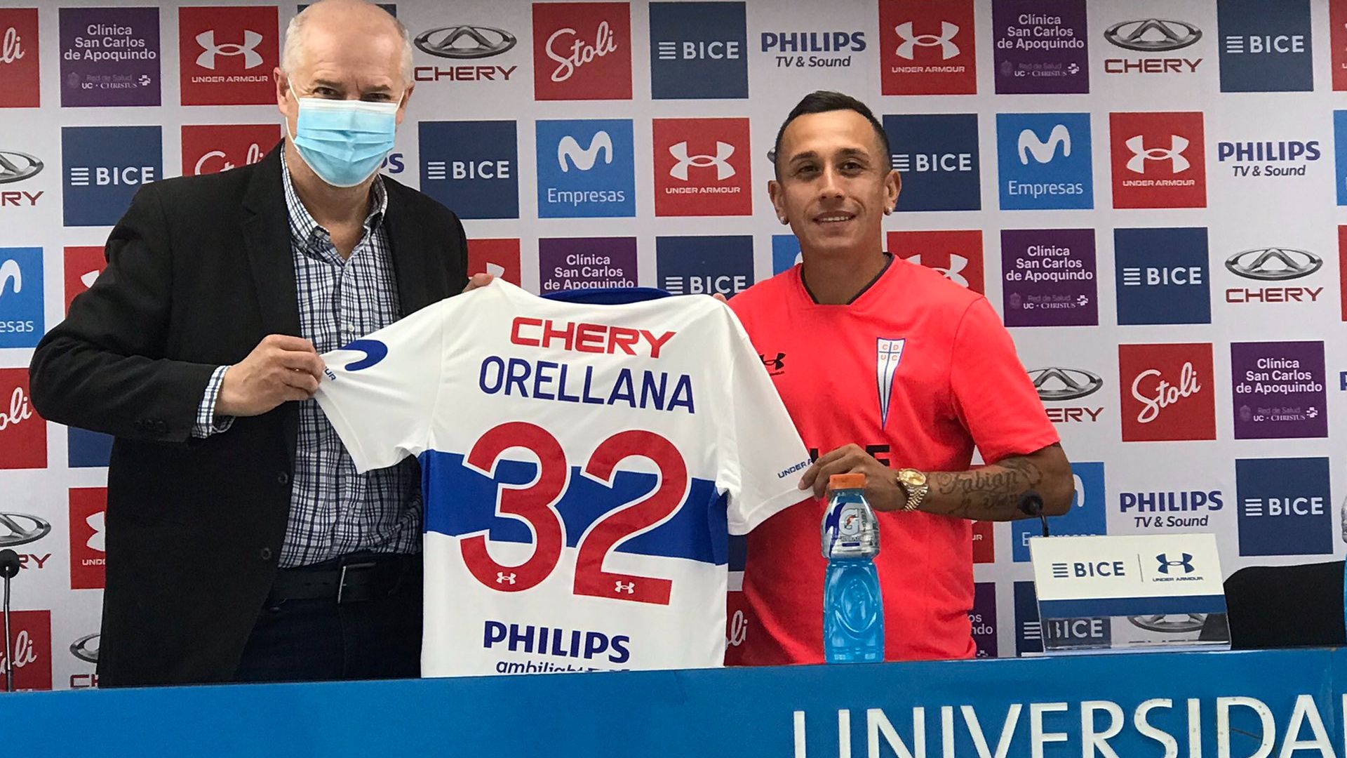 Fabián Orellana 32 Universidad Católica 2021