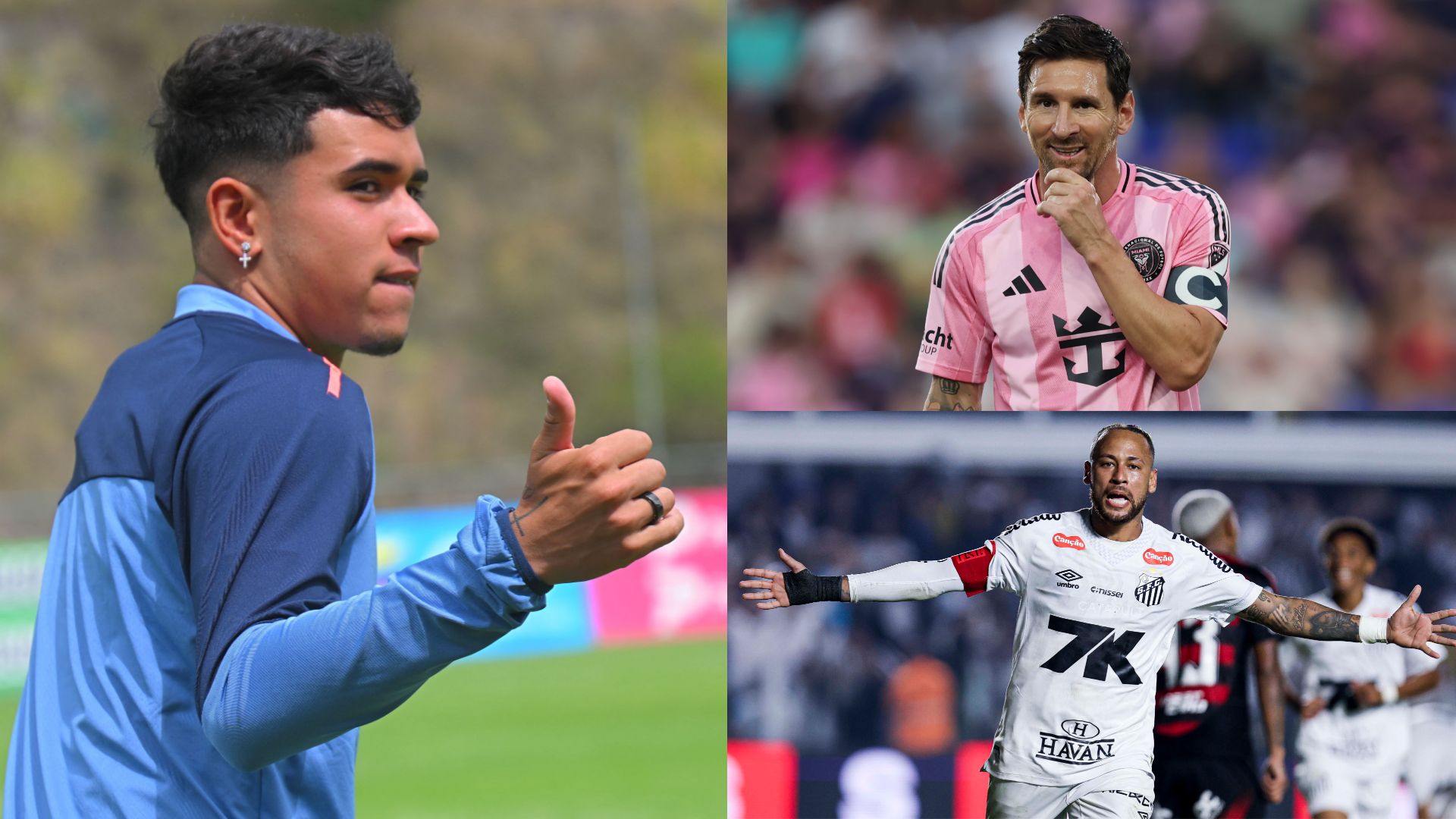 Kendry Paez Messi Neymar