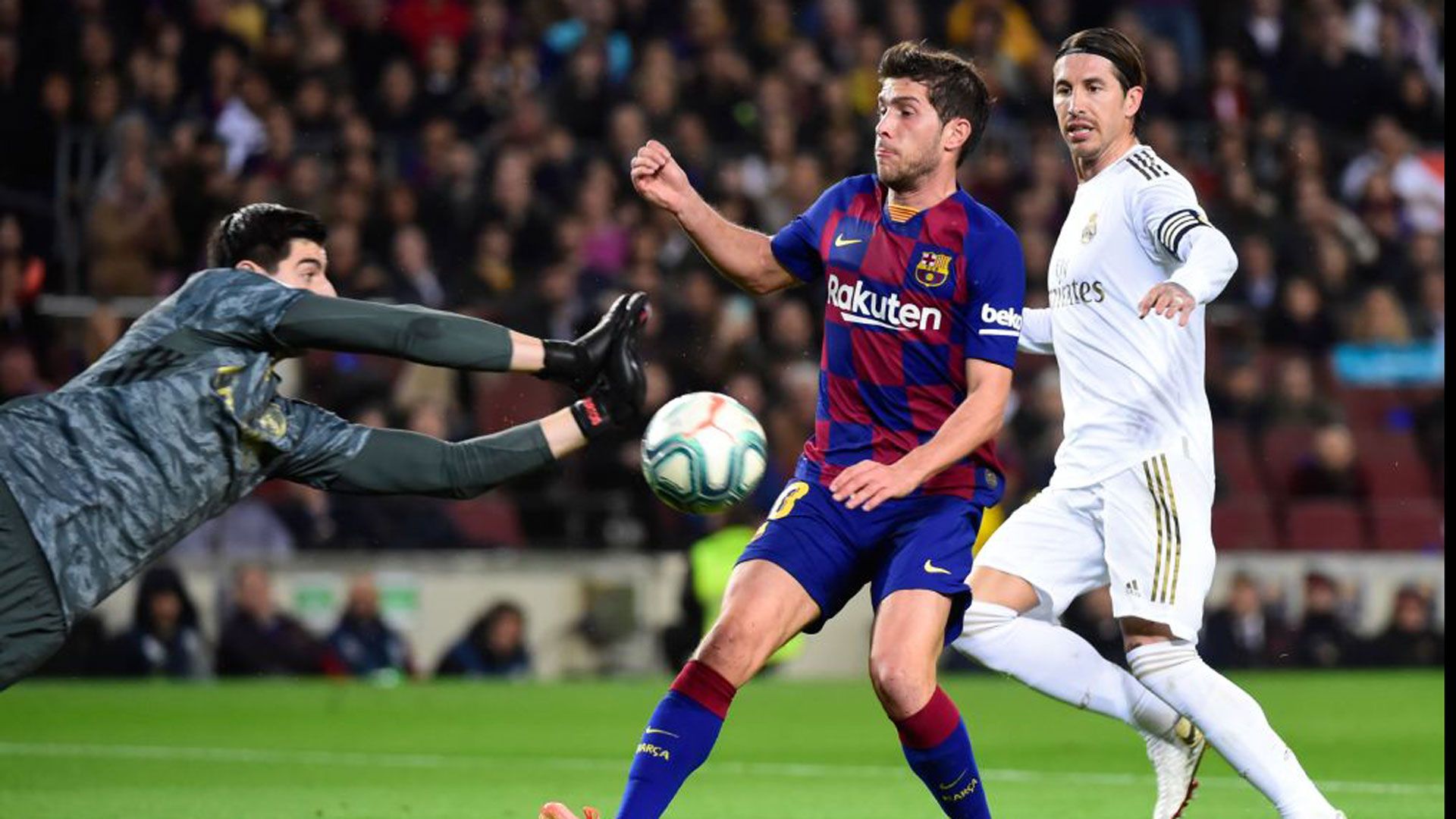 Sergi Roberto FC Barcelona Real Madrid Clasico LaLiga 18122019