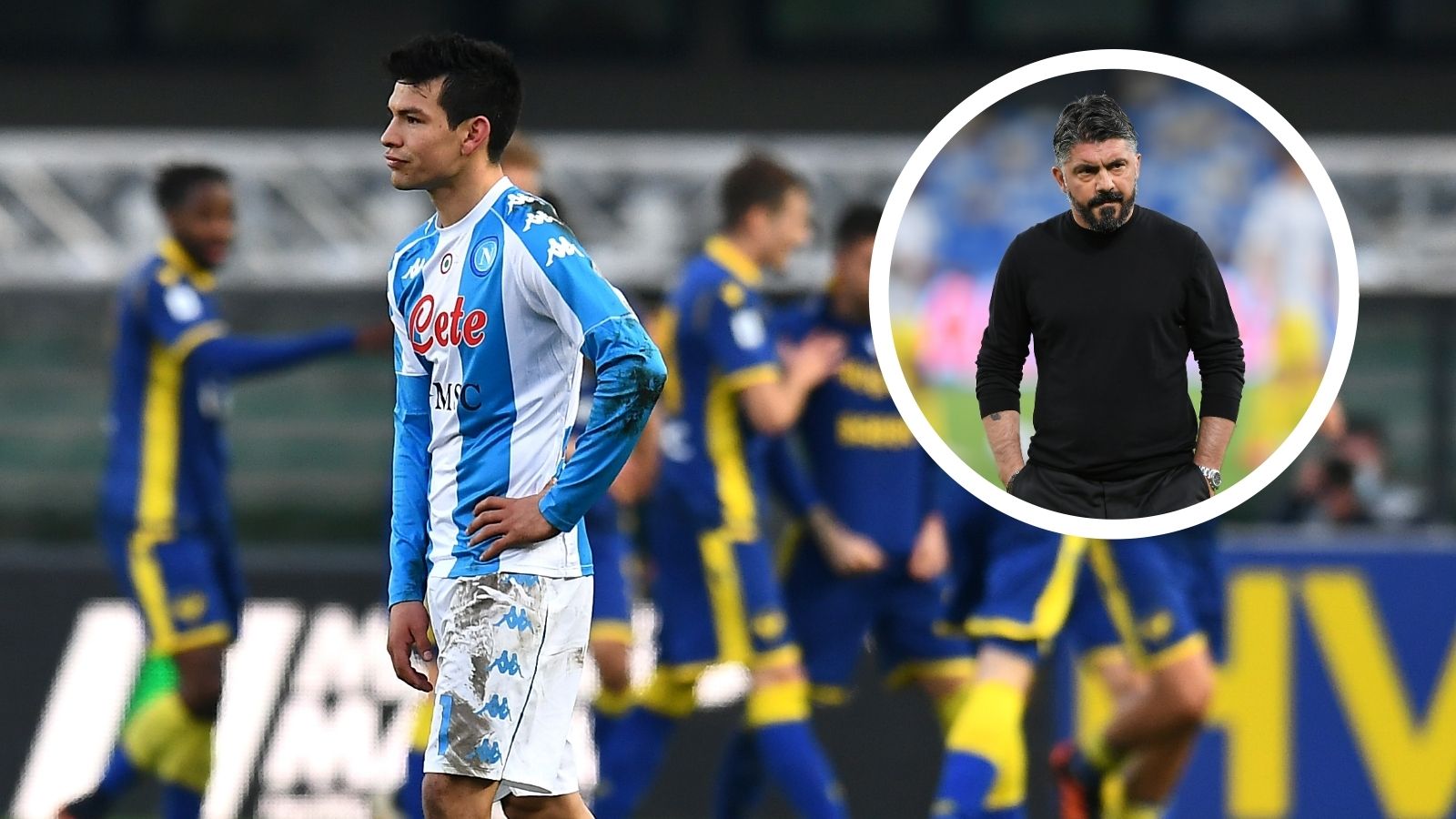 Chucky Lozano Napoli - Gattuso