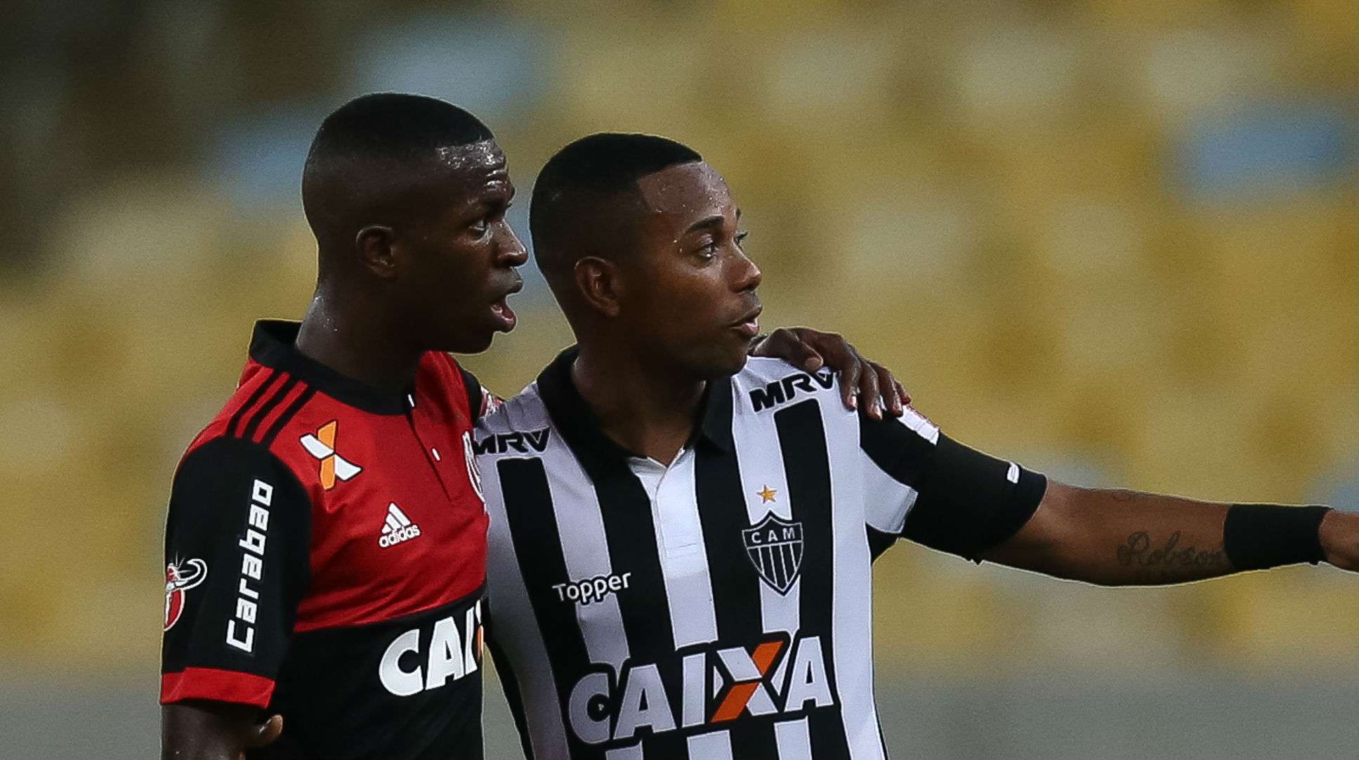 Vinicius Jr Robinho Flamengo Atletico MG