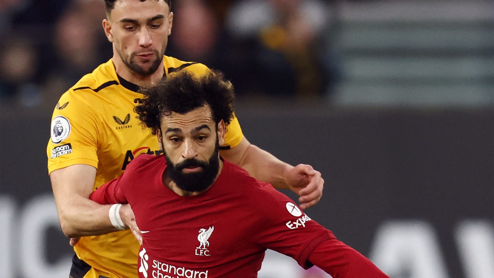 Mohamed Salah Liverpool Wolves PL 2022-23