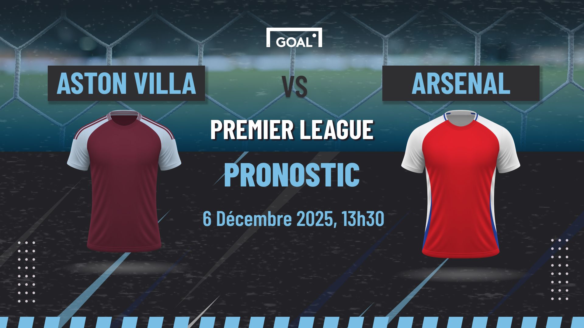 Pronostic Aston Villa vs Arsenal