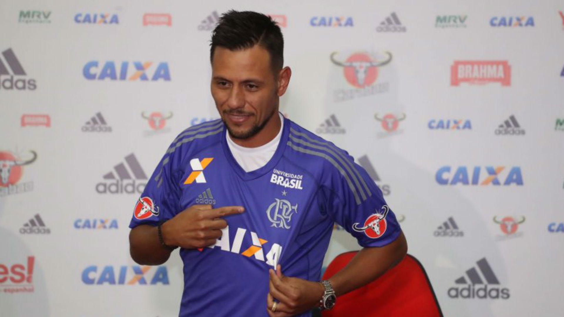 Diego Alves Flamengo apresentação 17 07 2017