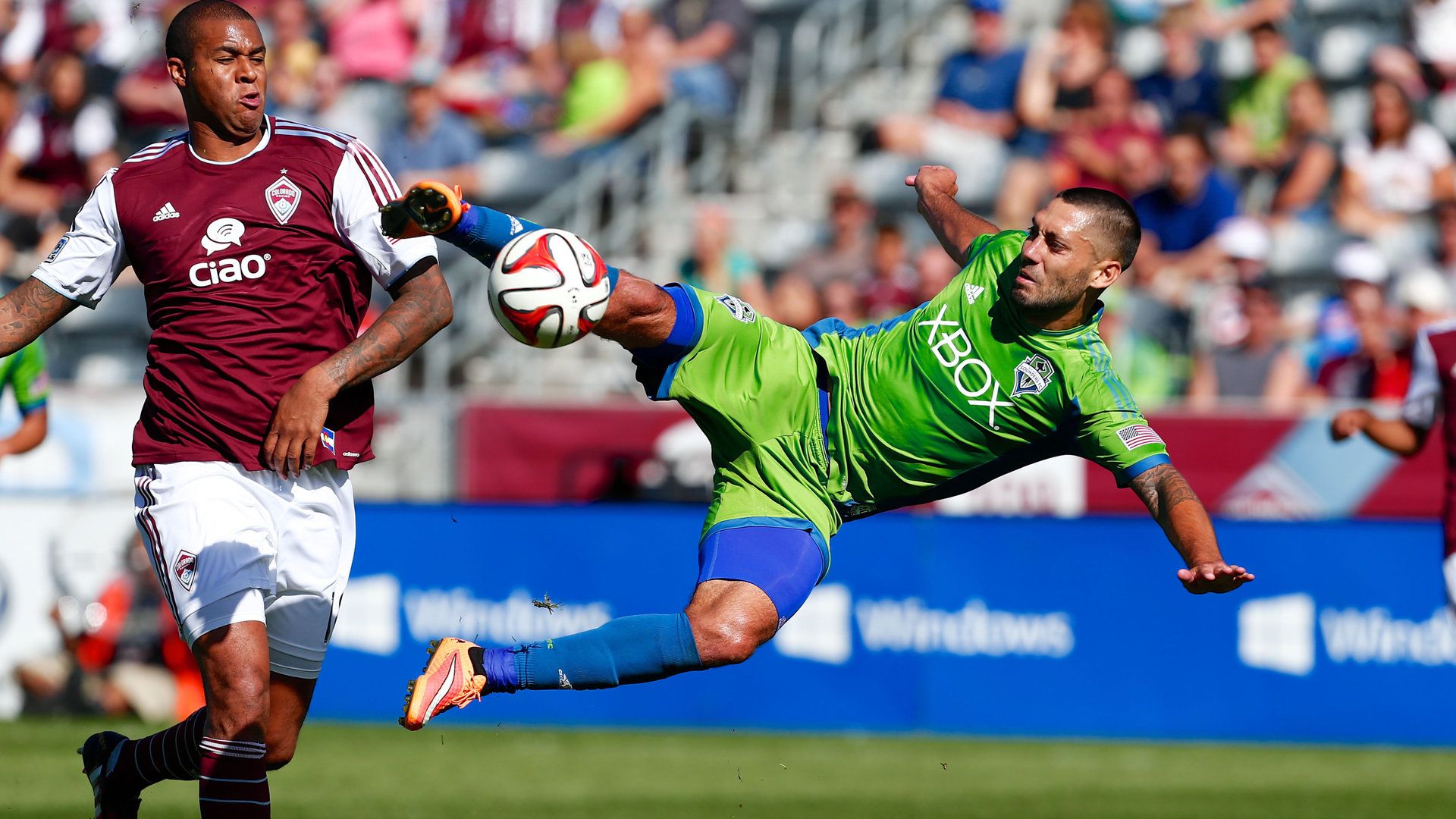 Clint Dempsey Seattle Sounders Colorado Rapids MLS 10052014