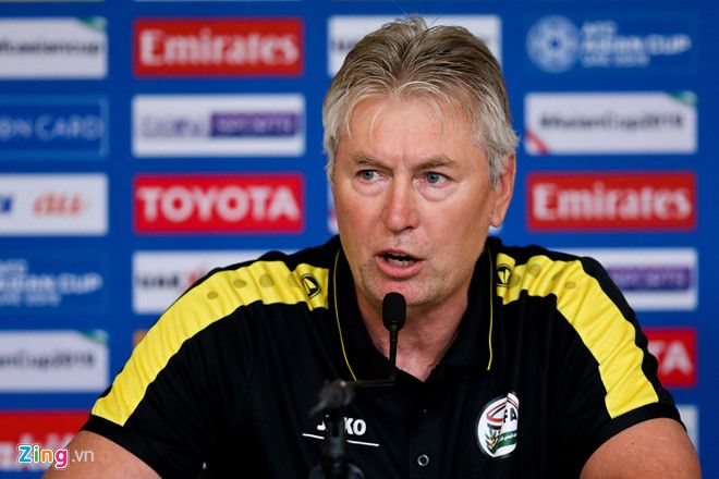 Jan Kocian Yemen Asian Cup 2019