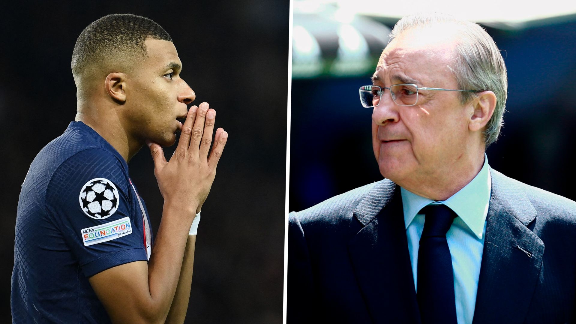 KYLIAN MBAPPE FLORENTINO PEREZ 