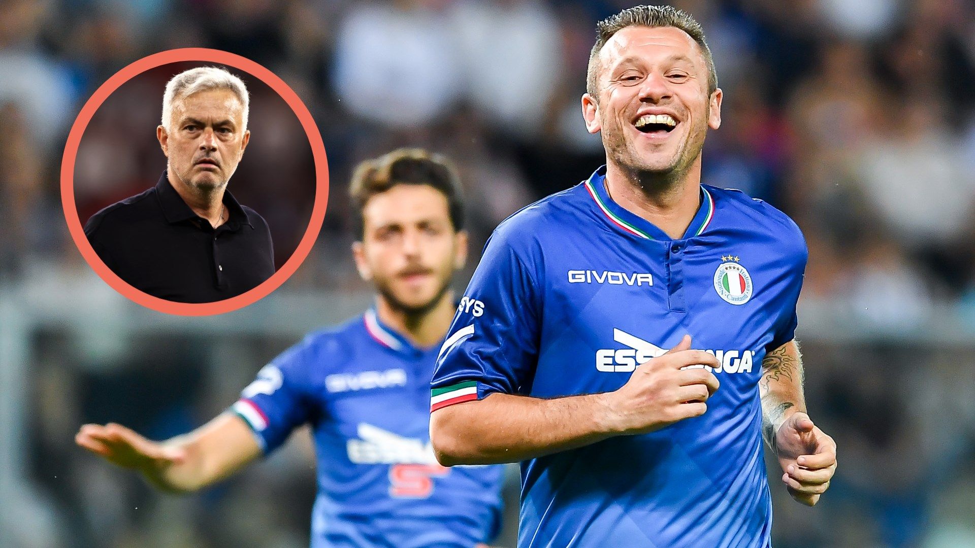 Antonio Cassano, Jose Mourinho GFX