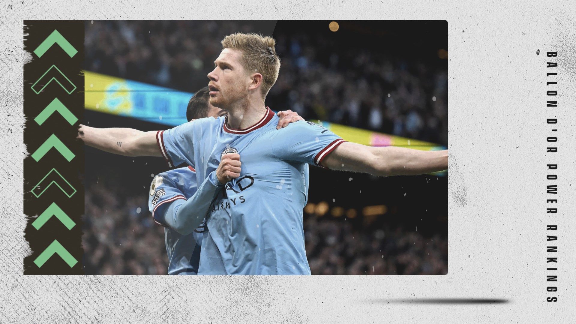 Kevin De Bruyne Ballon d'Or Rankings GFX
