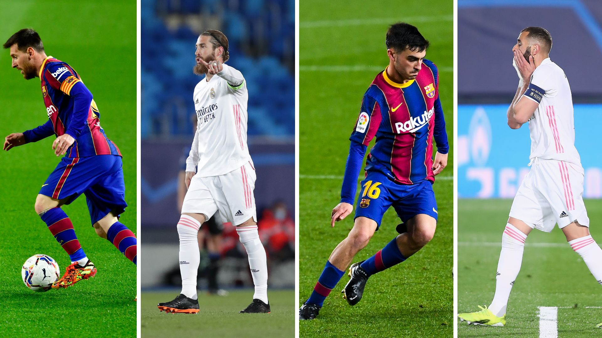 Messi, Ramos, Pedri, Benzema