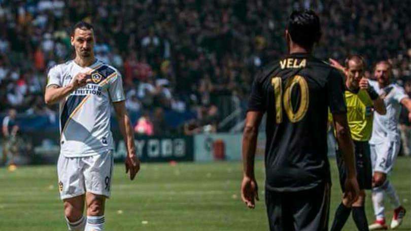 Zlatan Ibrahimovic Carlos Vela LA Galaxy LAFC 290719