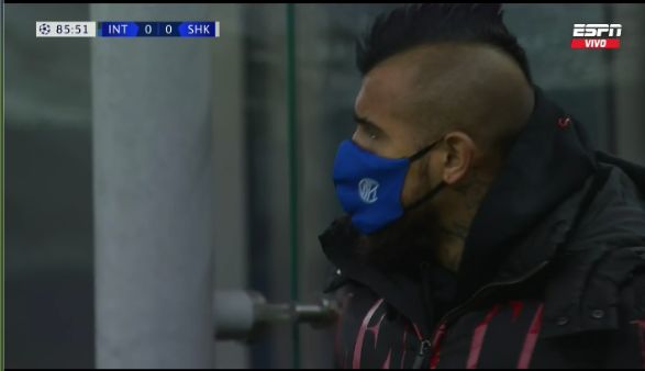 Arturo Vidal en Inter - Shakhtar