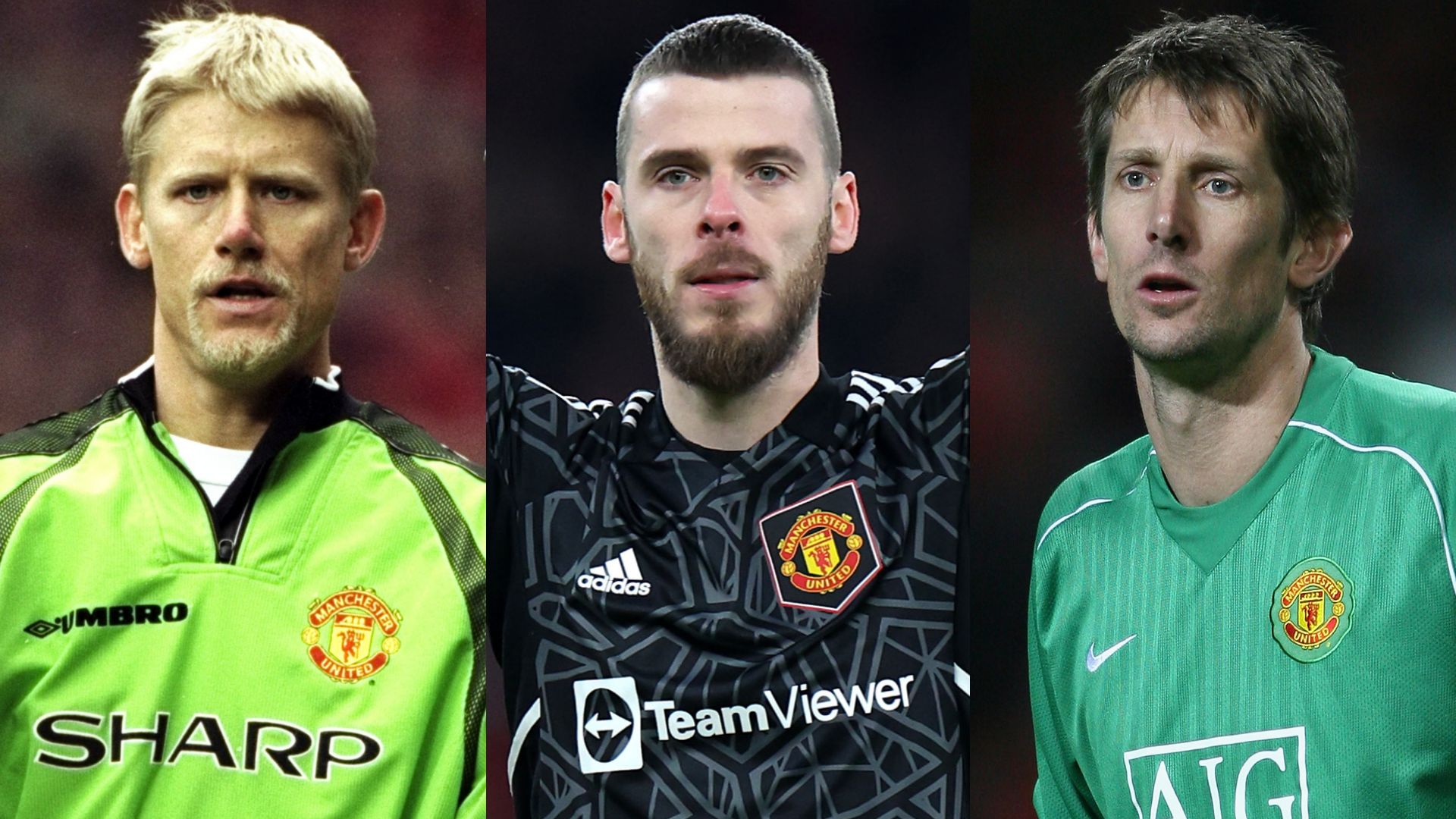 Peter Schmeichel David de Gea Edwin van der Sar