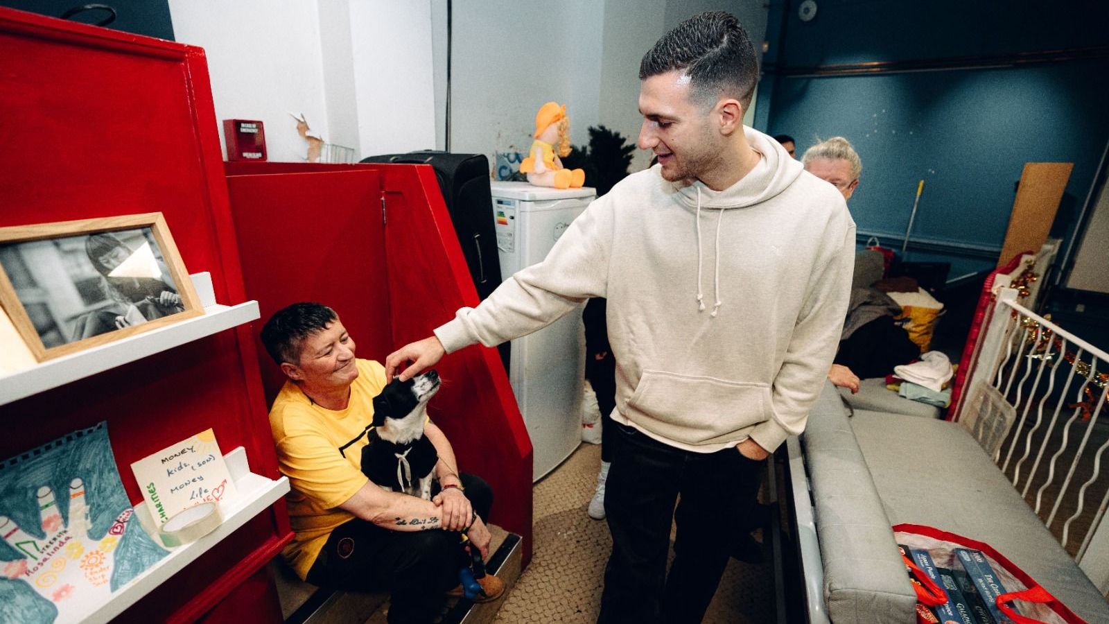 Diogo Dalot homelessness