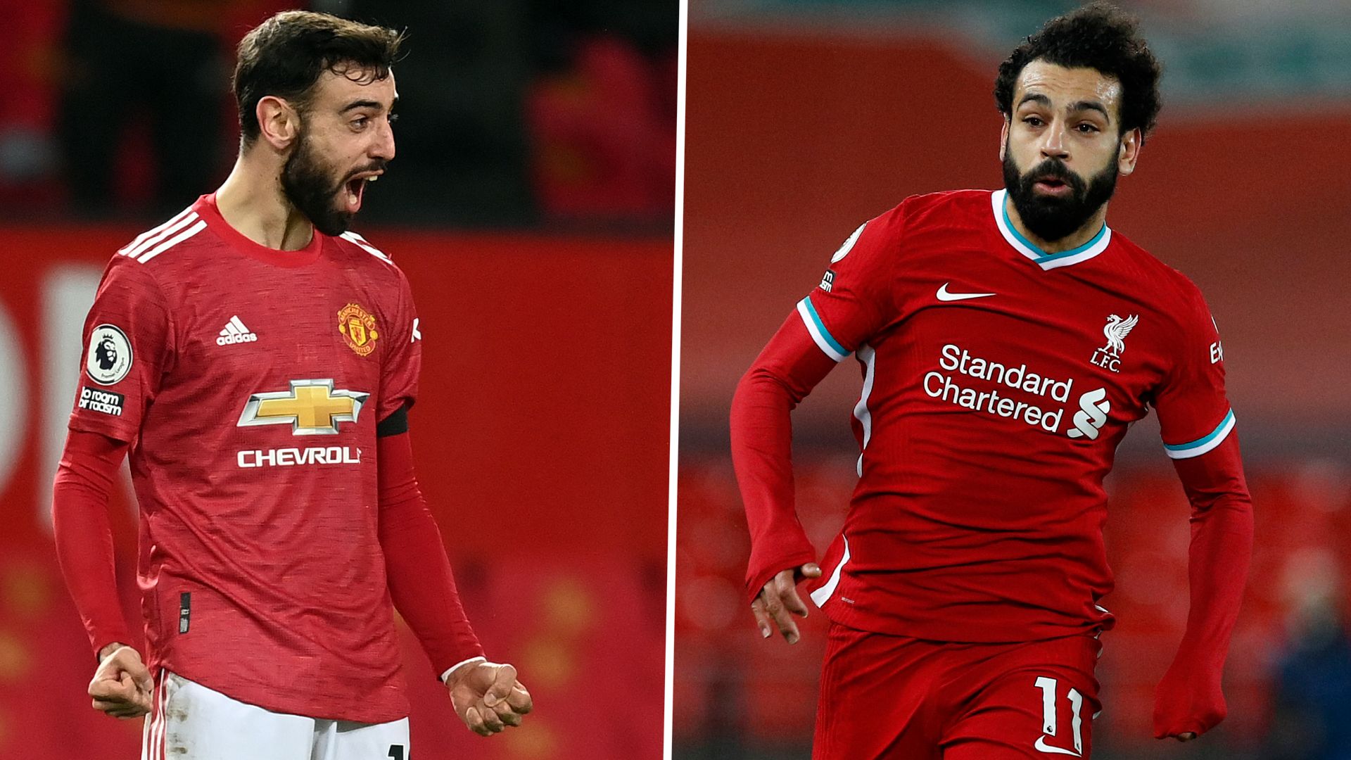 Bruno Fernandes & Mohamed Salah GFX