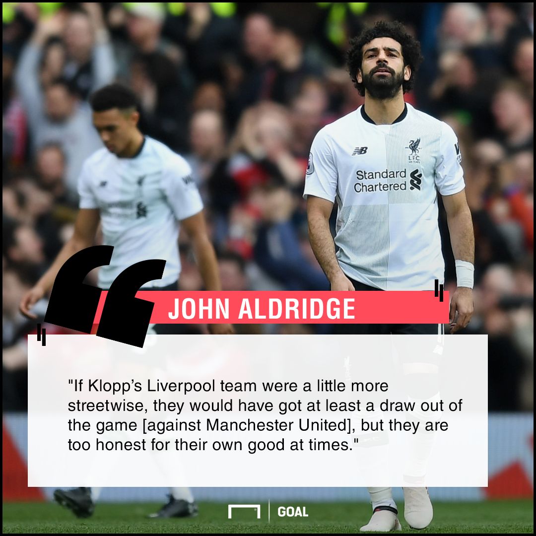 Liverpool too honest not streetwise John Aldridge