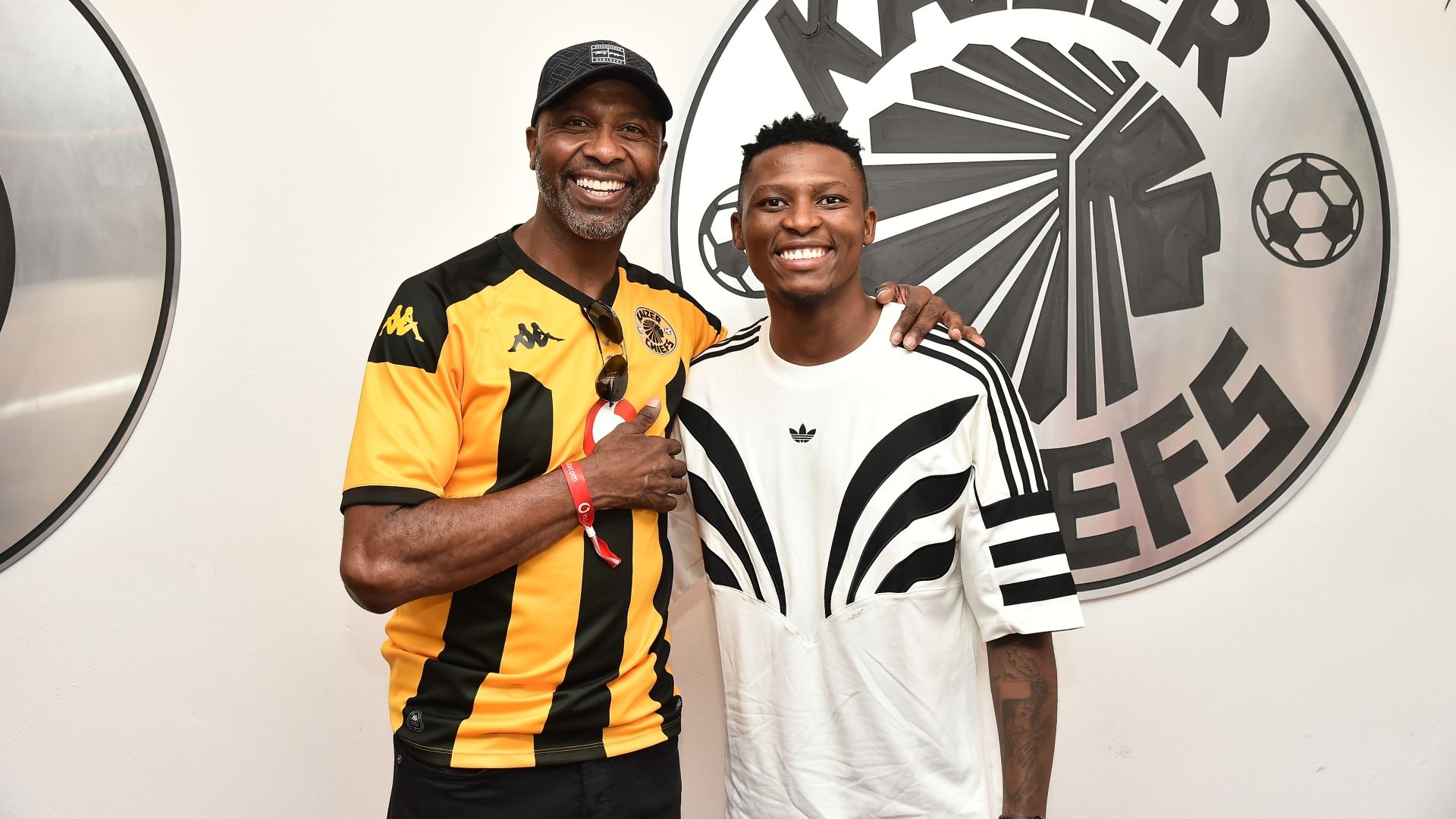 Lucas Radebe and Thabiso Monyane