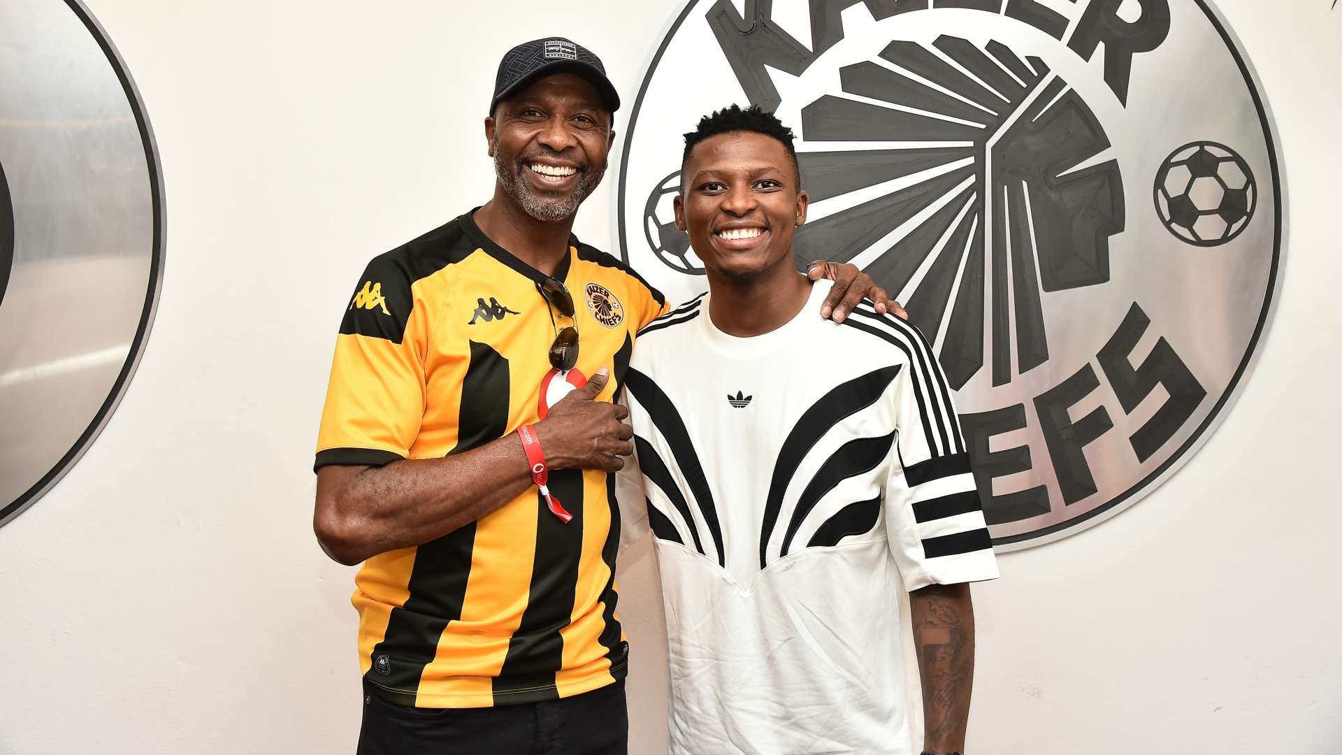 Lucas Radebe and Thabiso Monyane