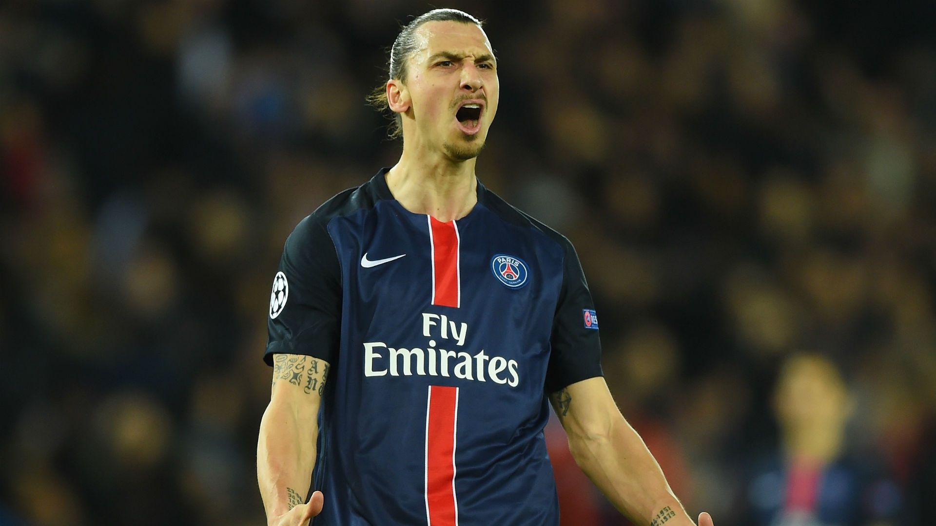 Zlatan Ibrahimovic Paris SG Manchester City UEFA Champions League 06042016