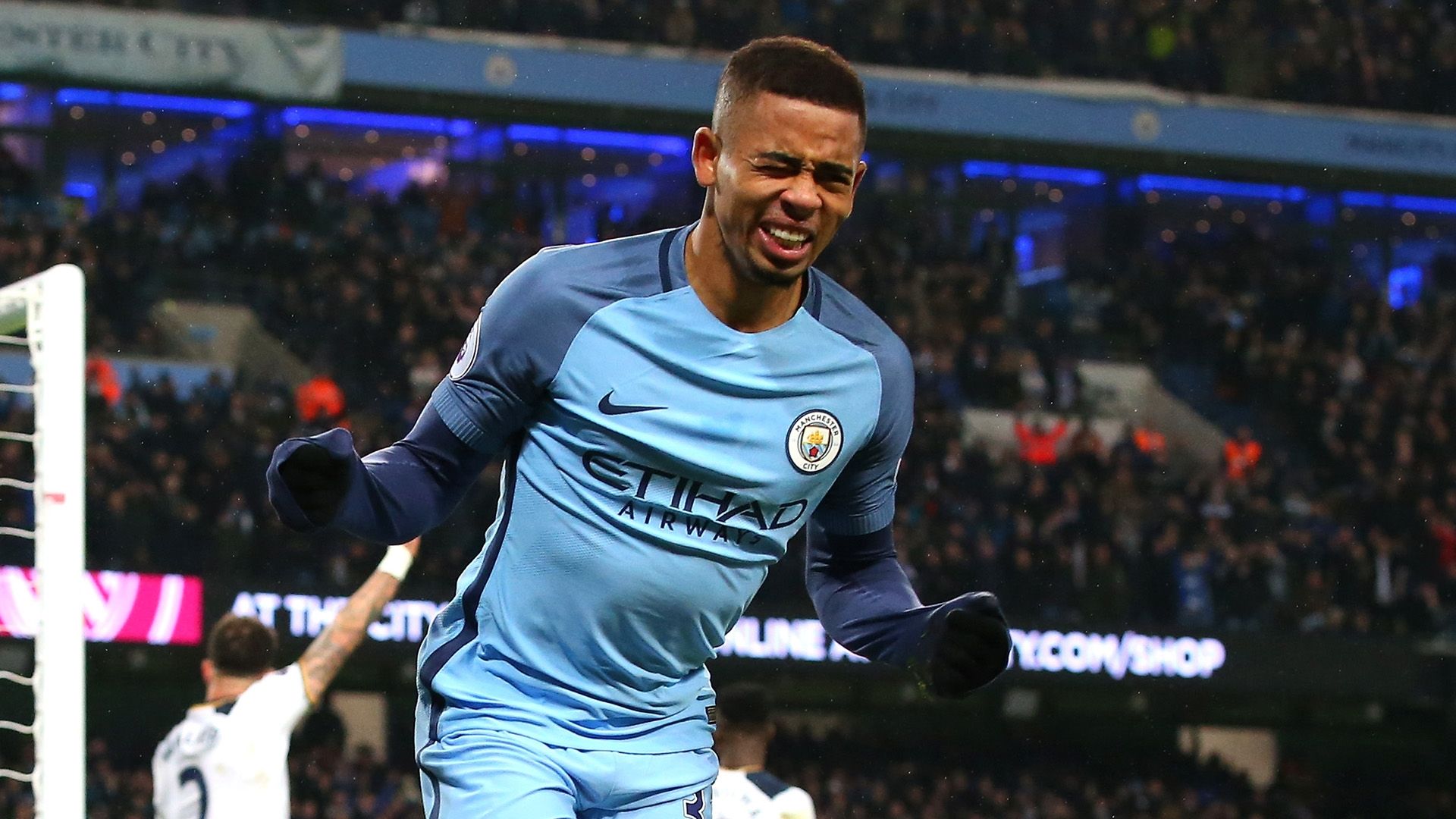 Gabriel Jesus Manchester City Tottenham Premier League 21012017