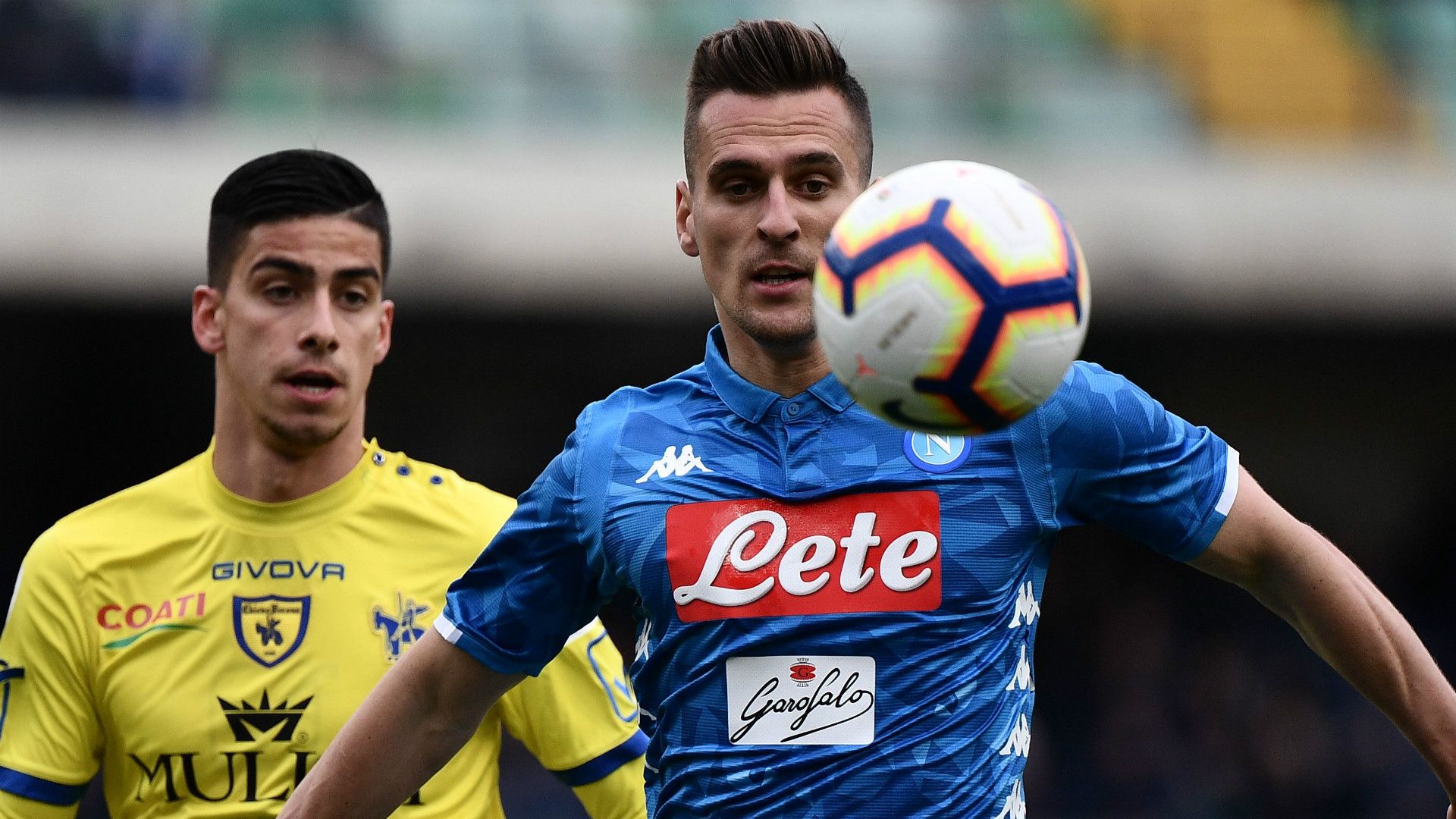 Arkadiusz Milik Napoli 2018-19