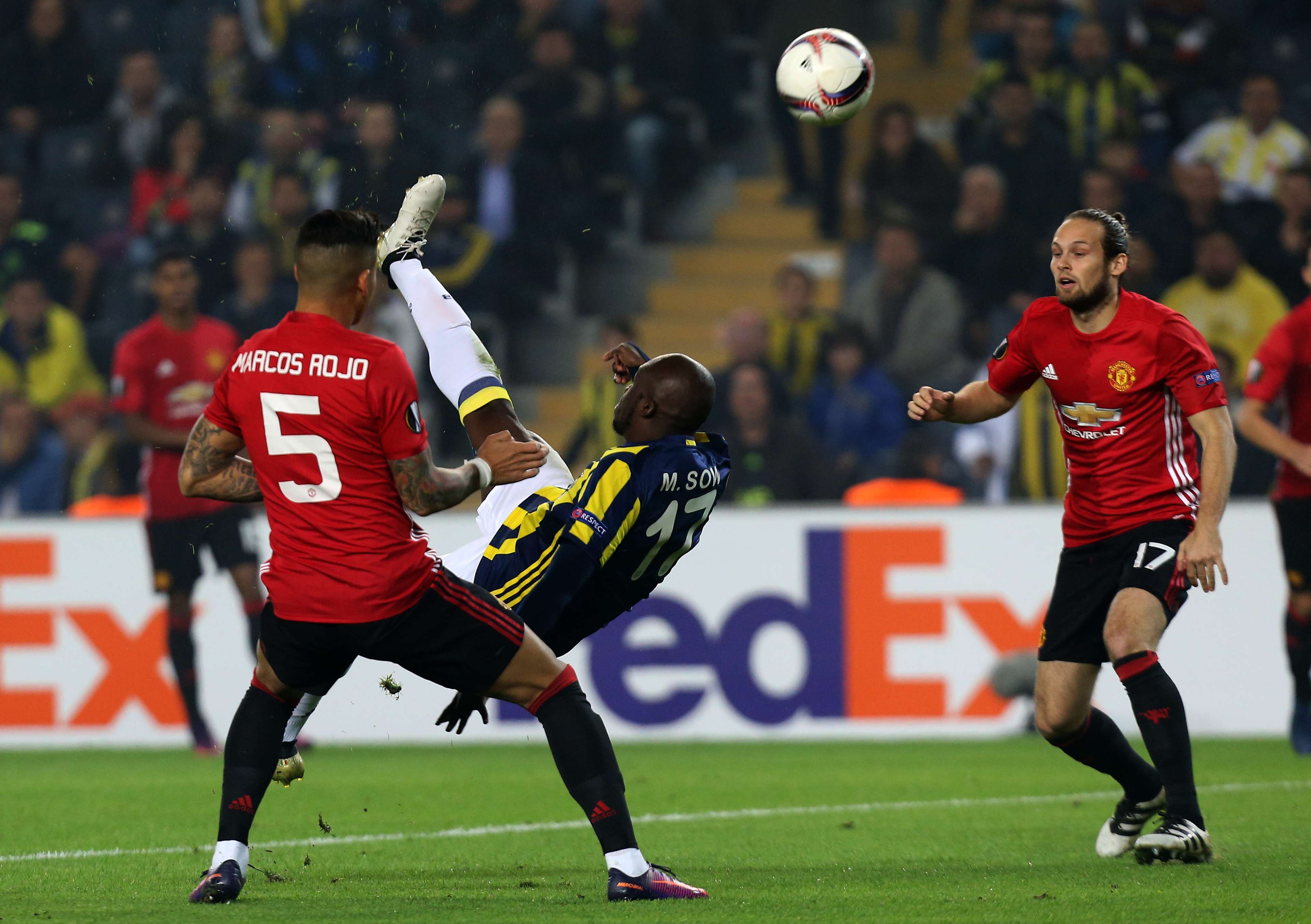 Moussa Sow Fenerbahce Manchester United