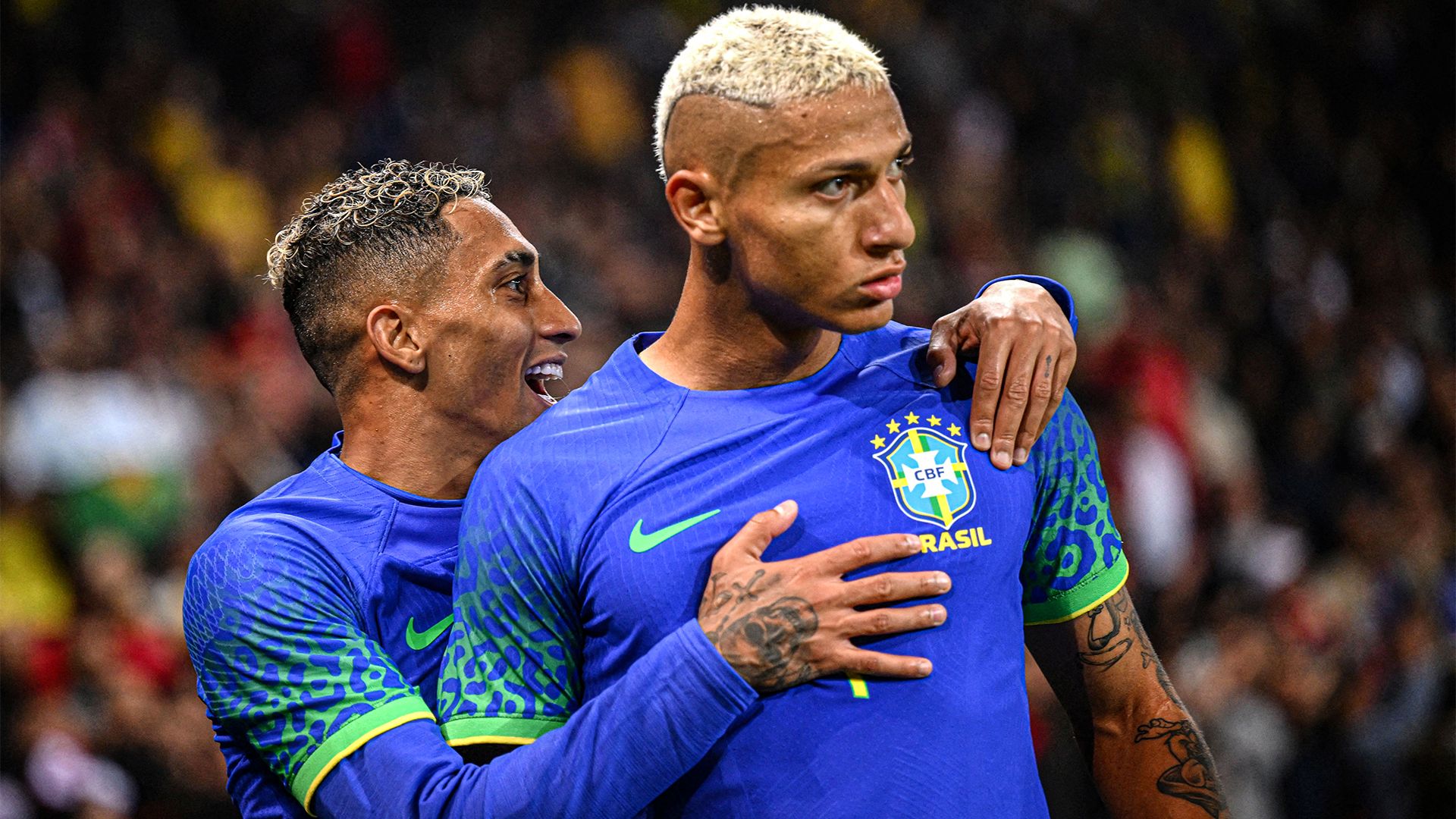 Richarlison Brazil Tunisia 2022