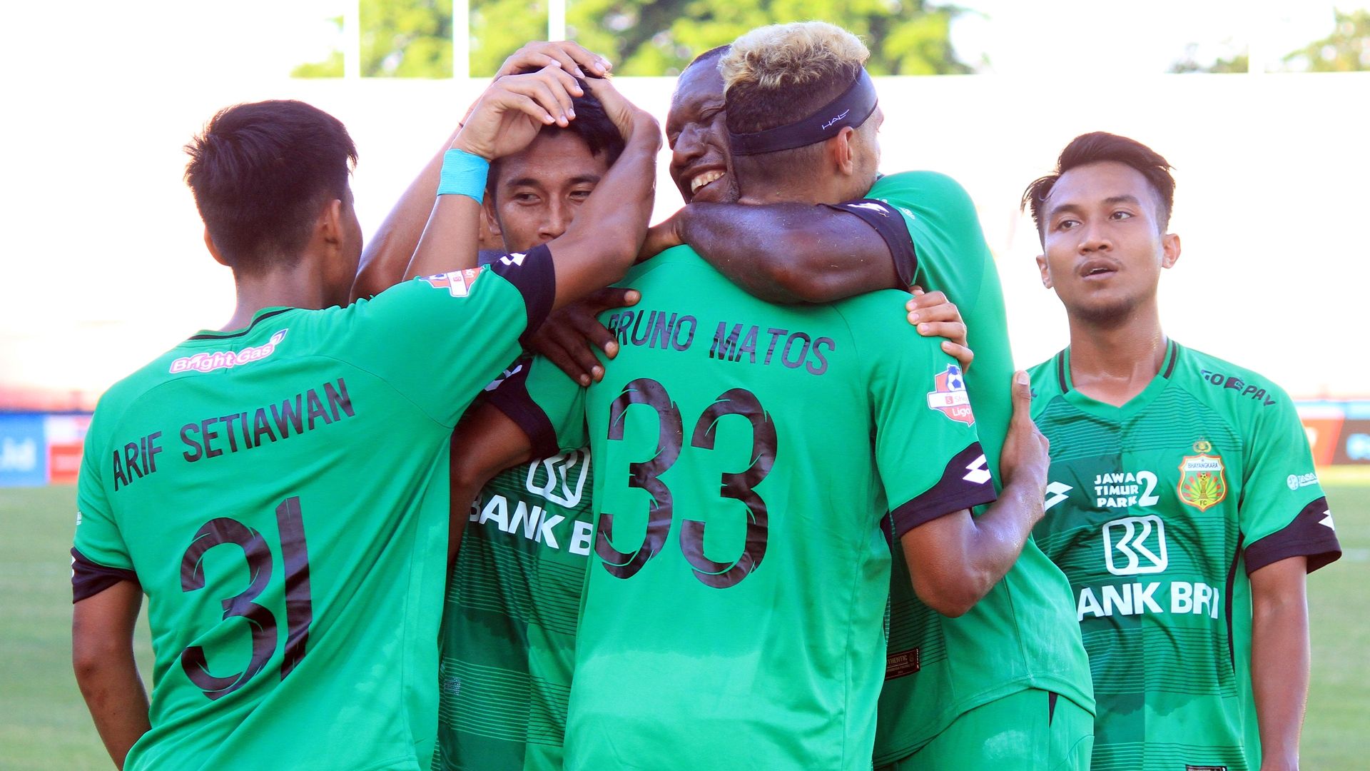 Selebrasi Bhayangkara FC