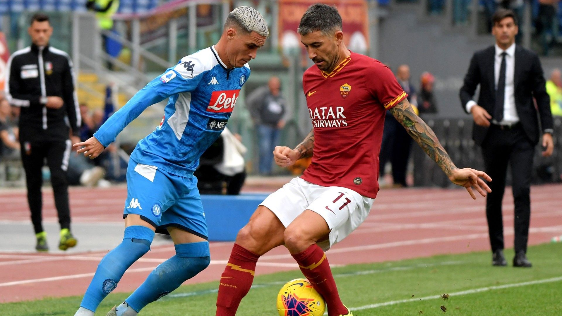 Callejon Kolarov - Roma Napoli