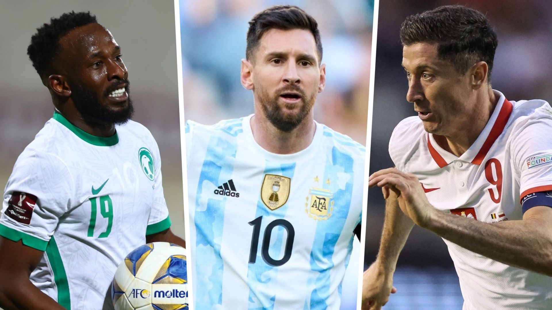 Fahad Almuwallad Lionel Messi Robert Lewandowski